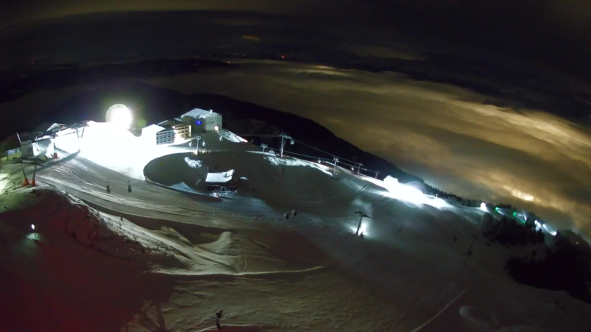 Smučišče Kronplatz – vrh | pogled na Bruneck