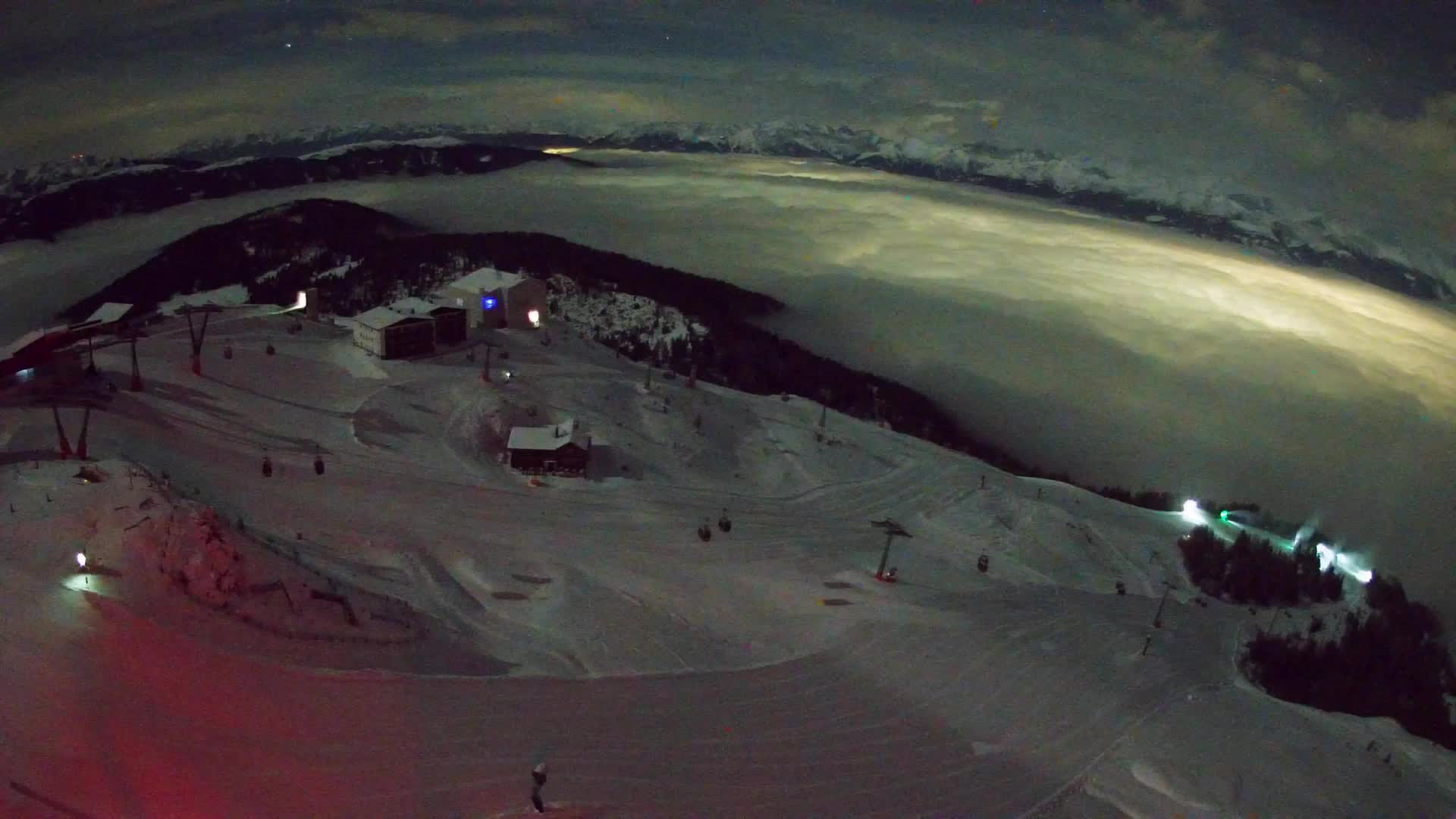 Smučišče Kronplatz – vrh | pogled na Bruneck