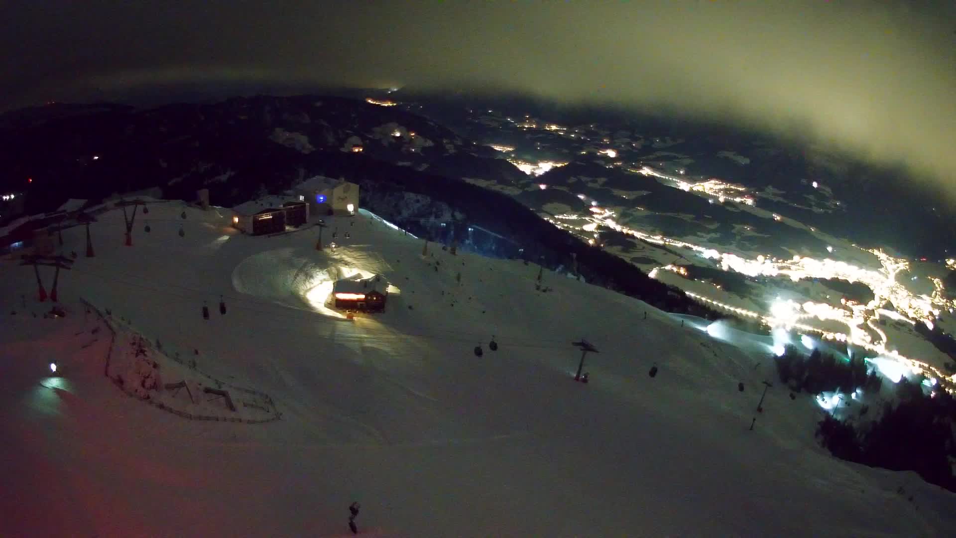 Smučišče Kronplatz – vrh | pogled na Bruneck