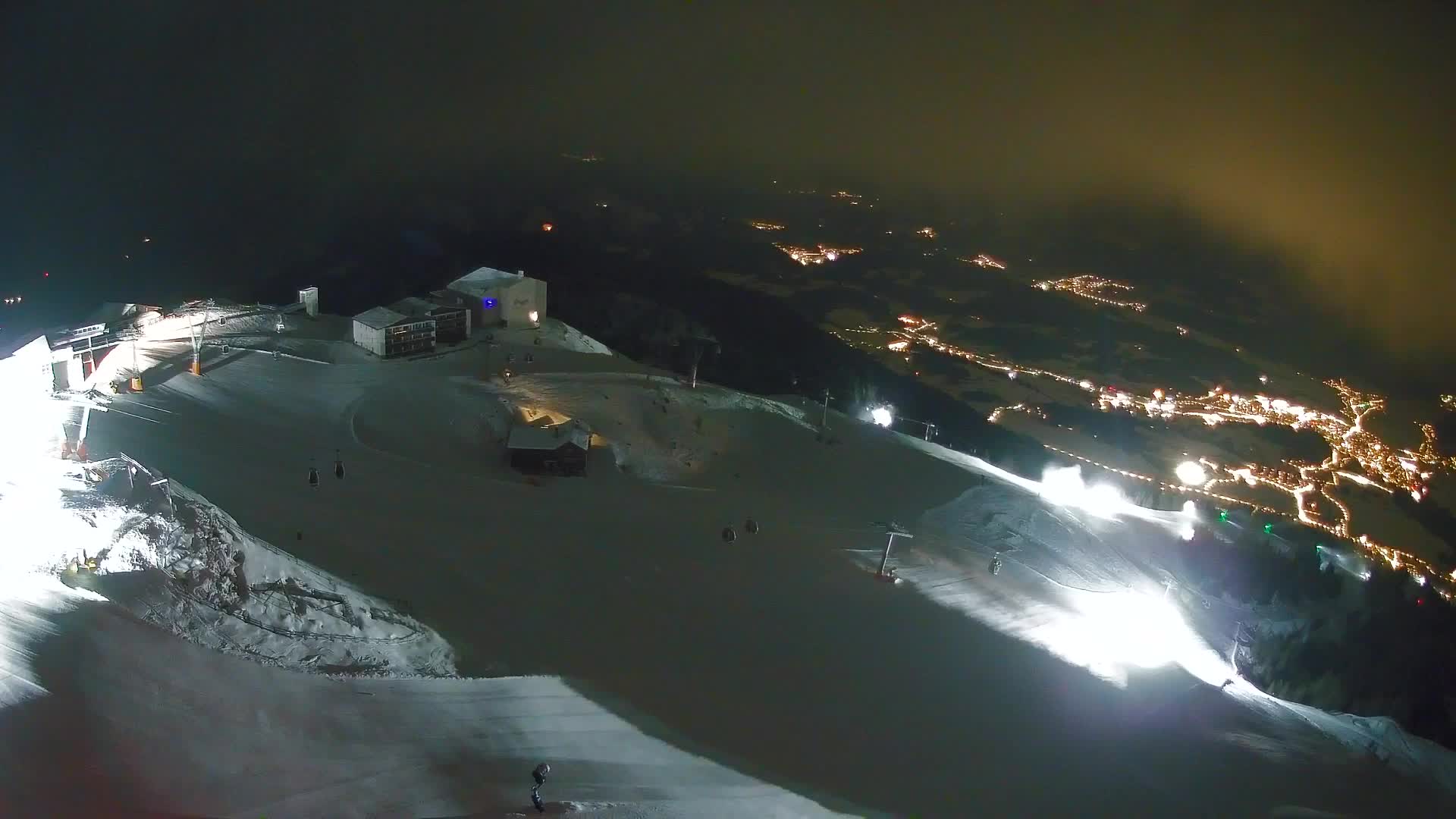 Stazione sciistica di Plan de Corones | vista su Brunico