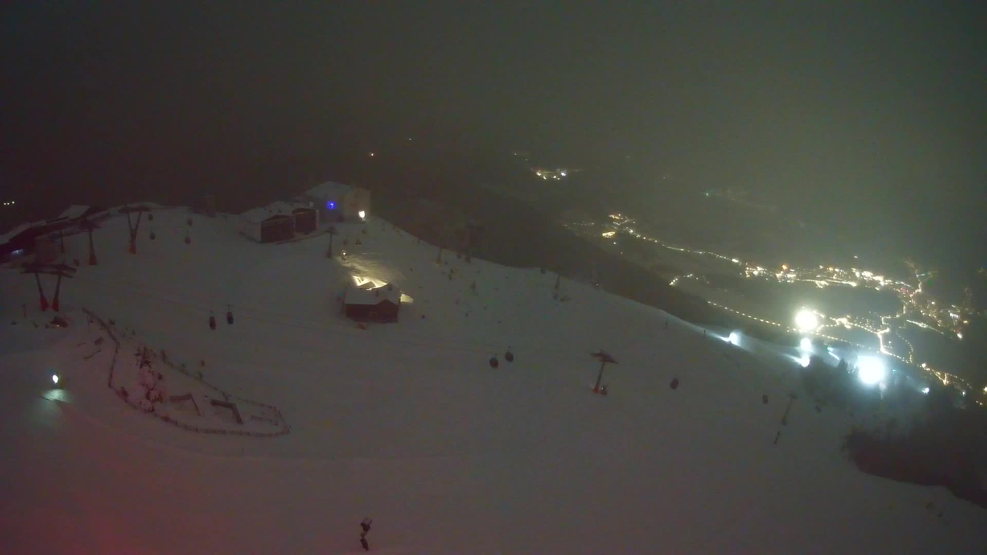 Stazione sciistica di Plan de Corones | vista su Brunico