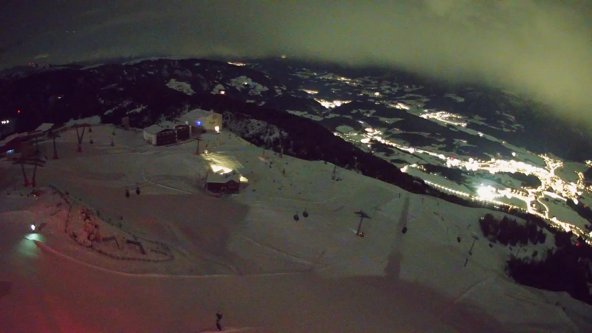 Smučišče Kronplatz – vrh | pogled na Bruneck