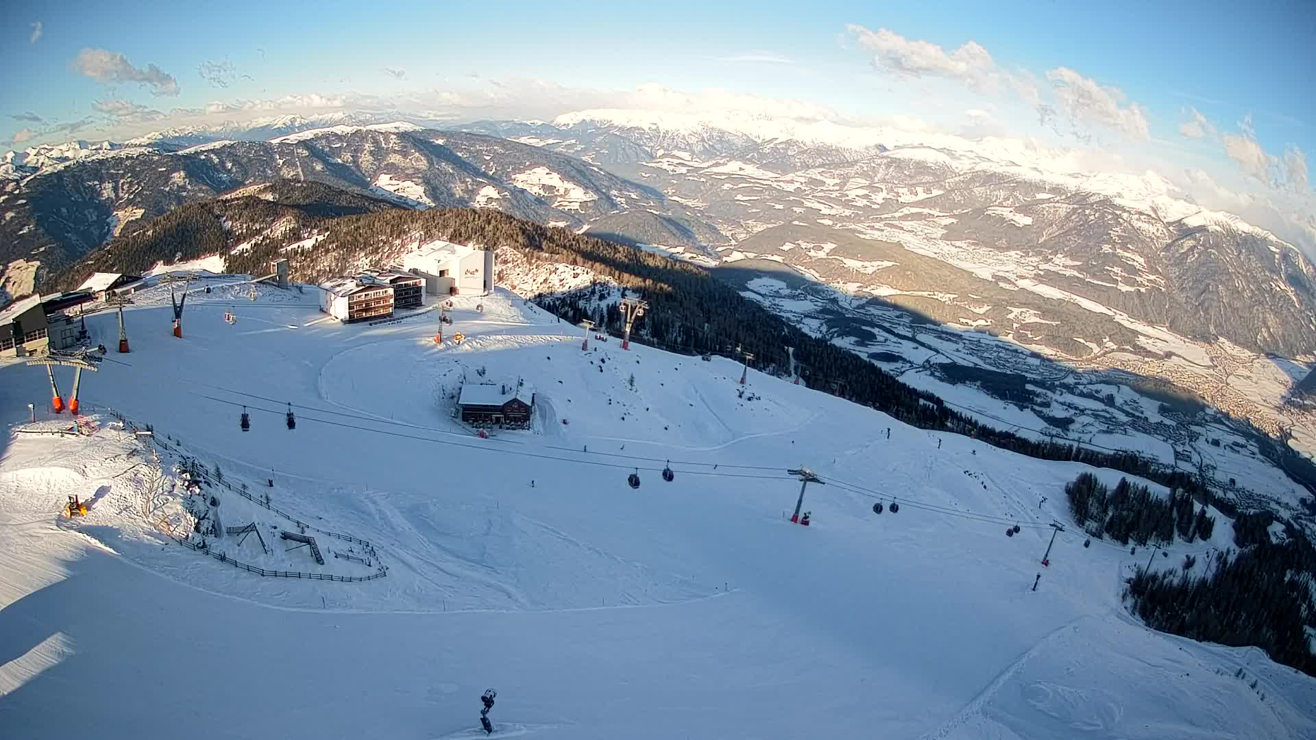 Skijalište Kronplatz – vrh | pogled na Bruneck