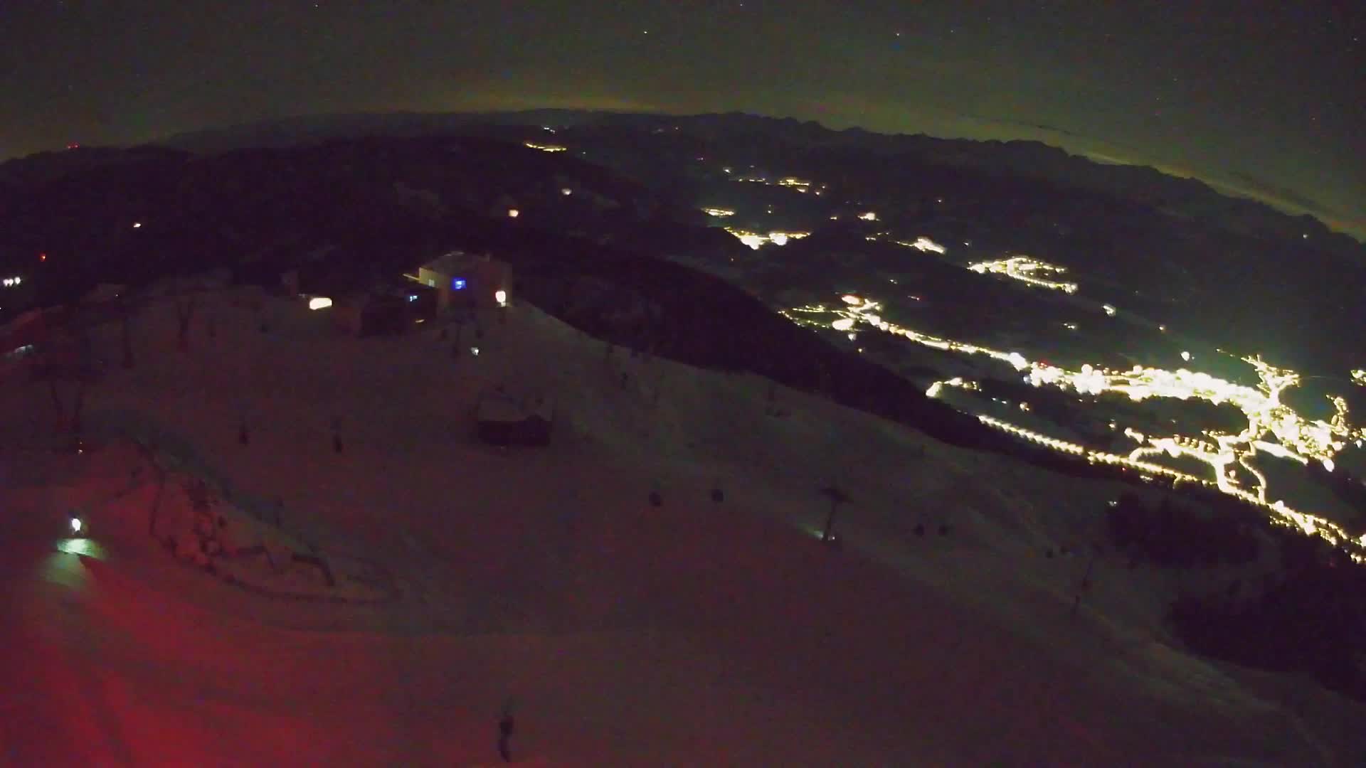 Smučišče Kronplatz – vrh | pogled na Bruneck