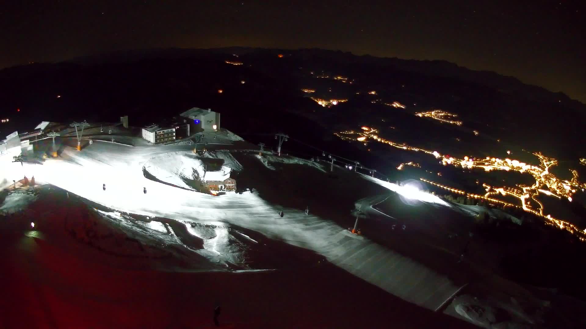 Smučišče Kronplatz – vrh | pogled na Bruneck