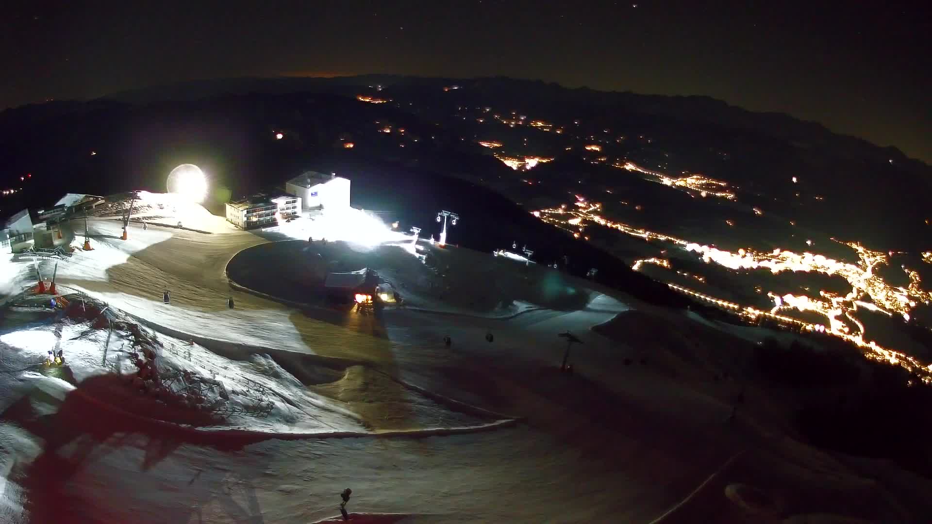 Smučišče Kronplatz – vrh | pogled na Bruneck