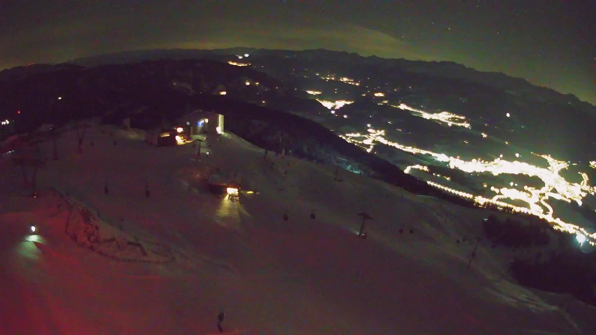 Skigebiet Kronplatz Gipfel | Blick auf Bruneck
