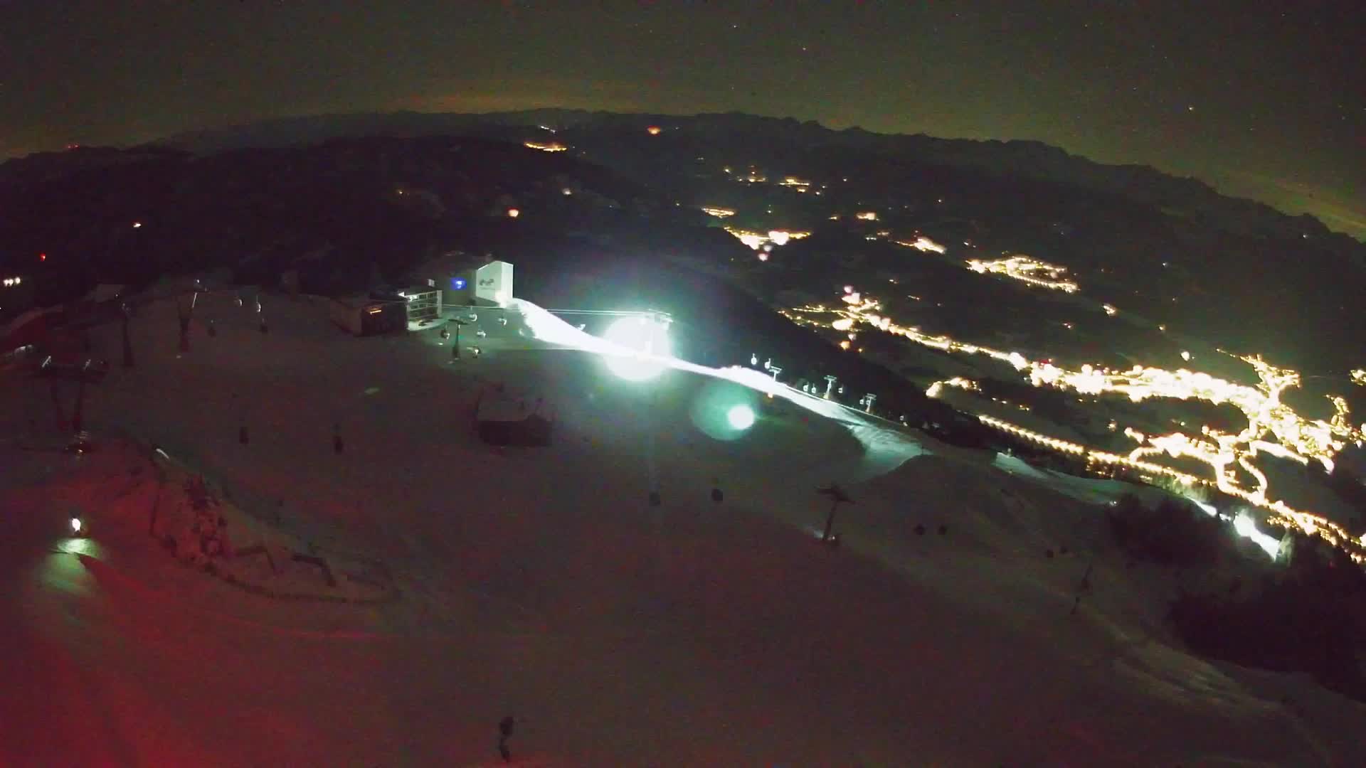 Kronplatz peak Ski resort | view to Bruneck