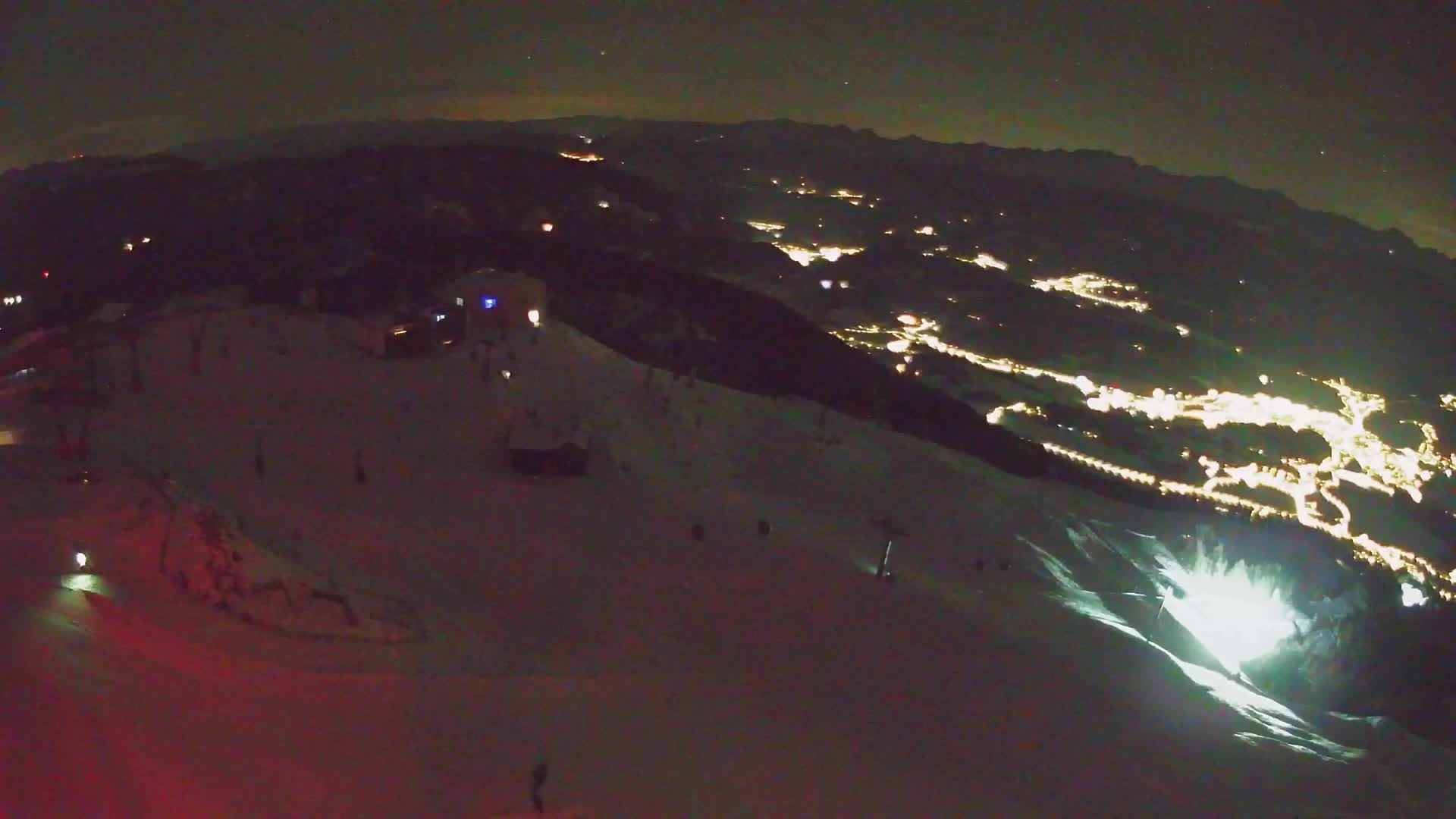 Skigebiet Kronplatz Gipfel | Blick auf Bruneck
