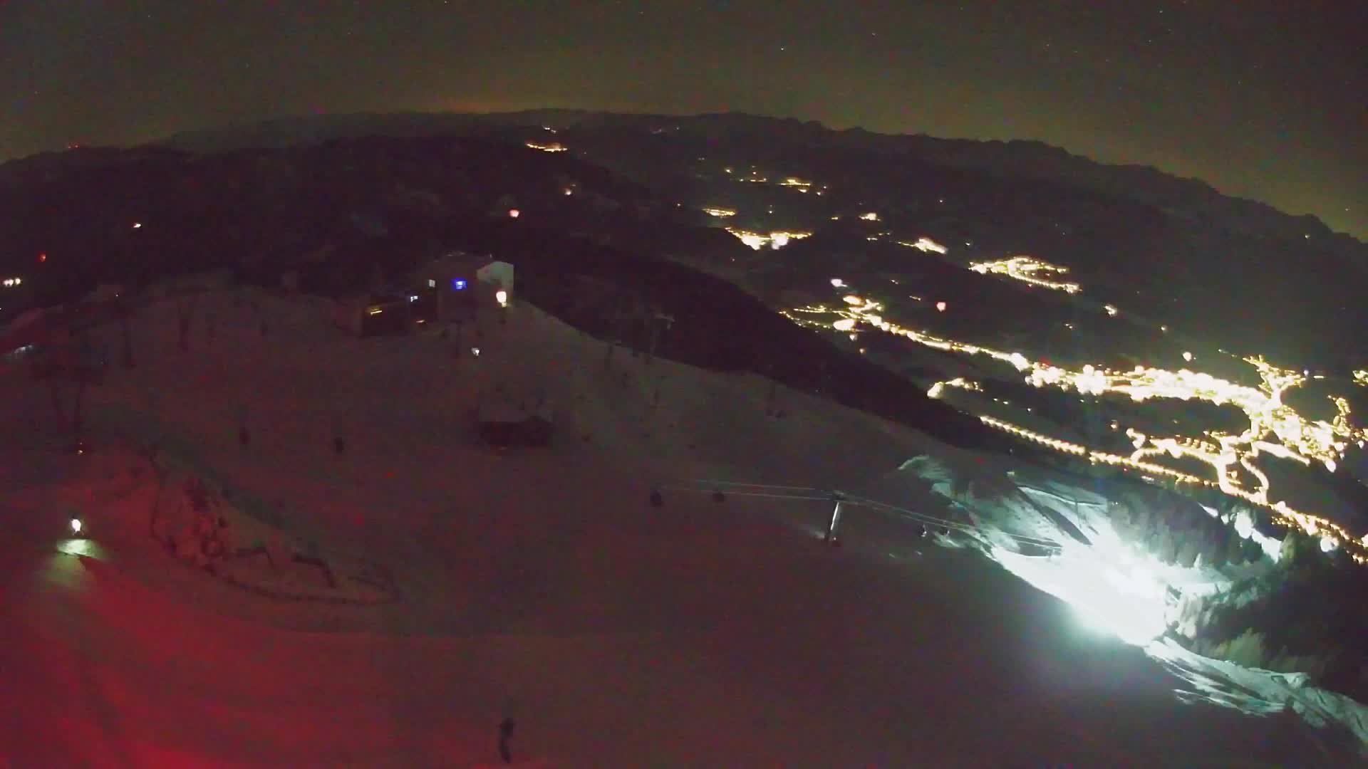 Skigebiet Kronplatz Gipfel | Blick auf Bruneck
