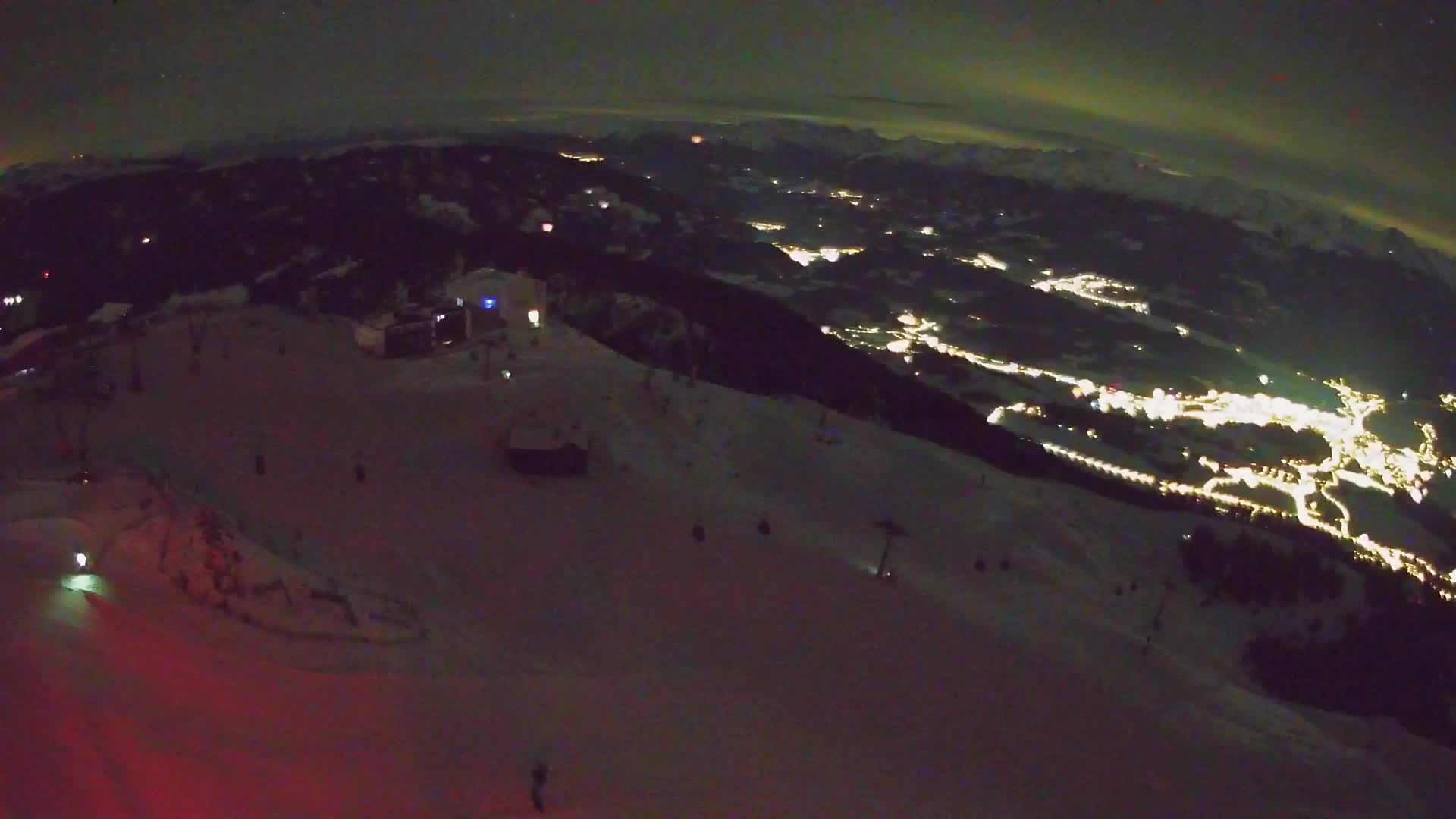 Skigebiet Kronplatz Gipfel | Blick auf Bruneck