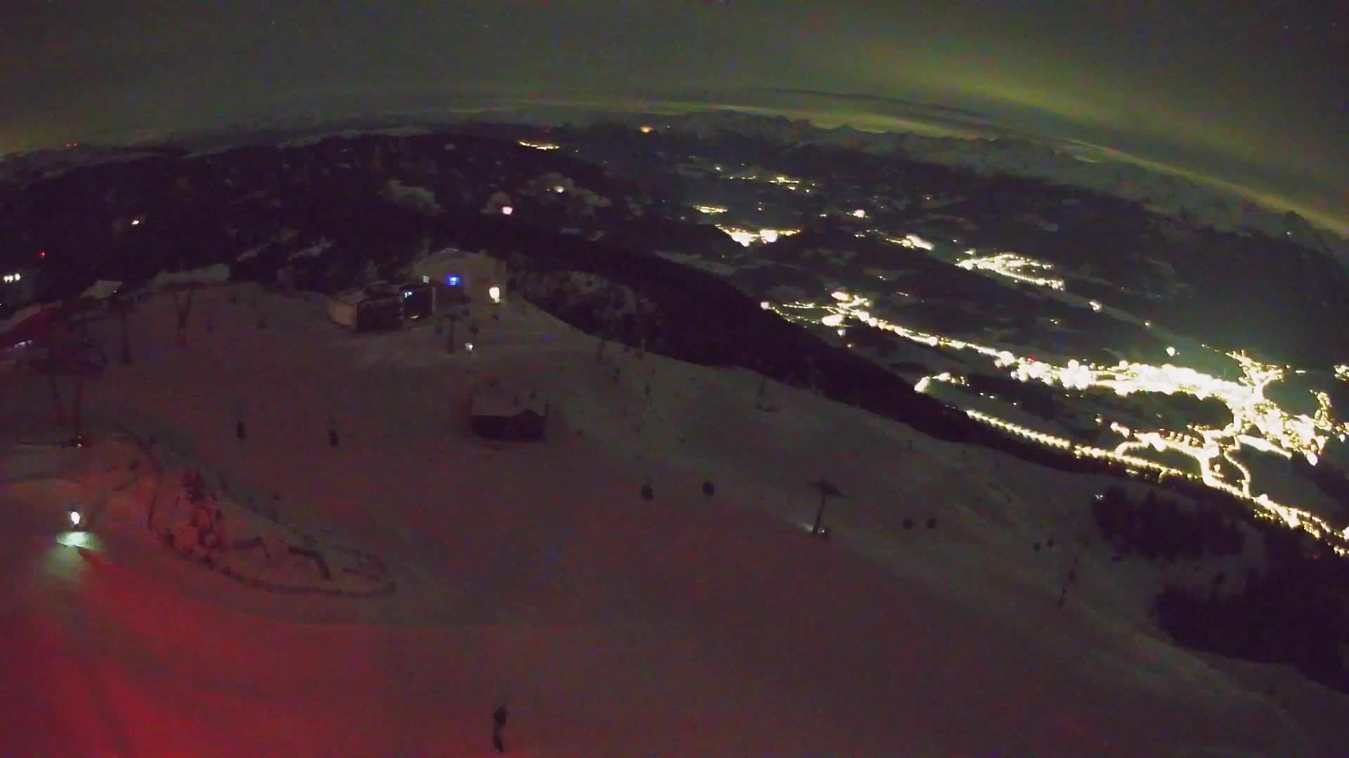Skigebiet Kronplatz Gipfel | Blick auf Bruneck