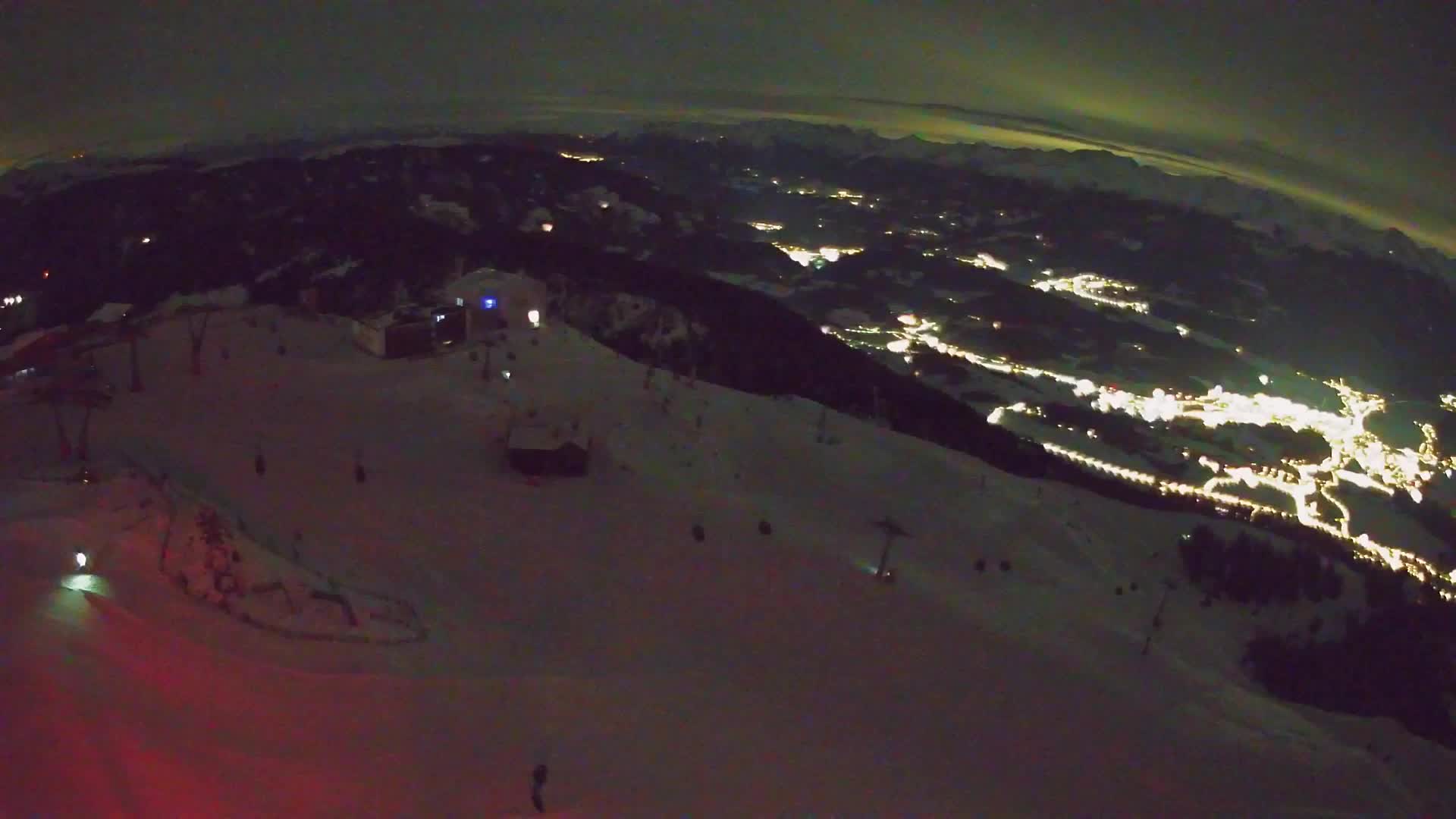 Skigebiet Kronplatz Gipfel | Blick auf Bruneck