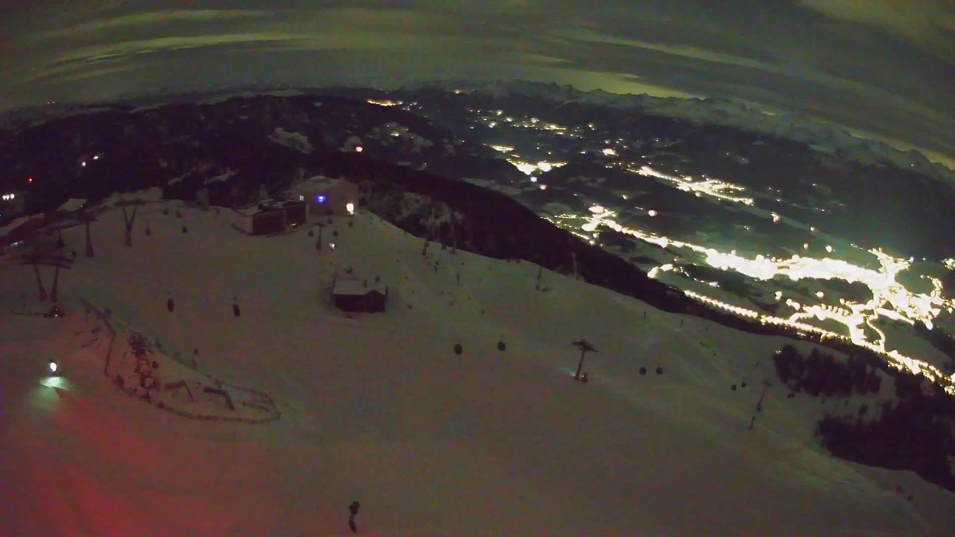 Skigebiet Kronplatz Gipfel | Blick auf Bruneck