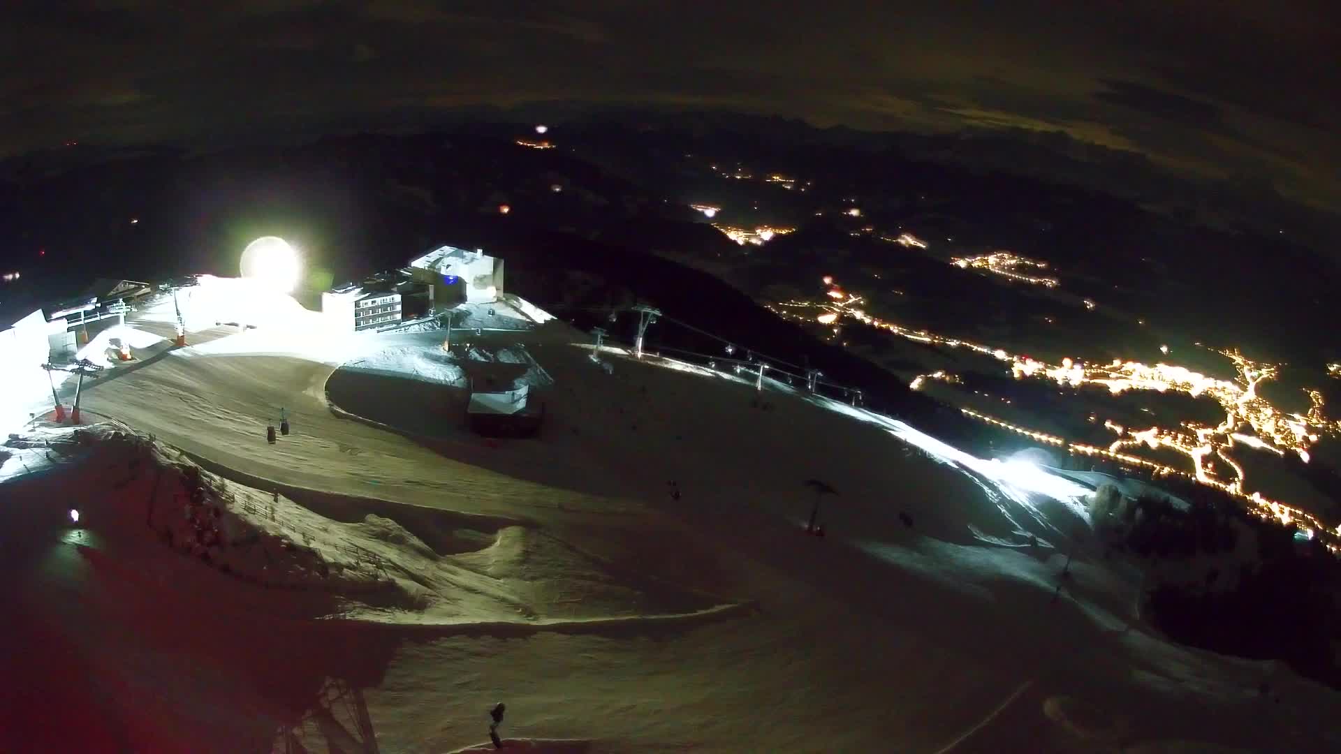 Kronplatz peak Ski resort | view to Bruneck