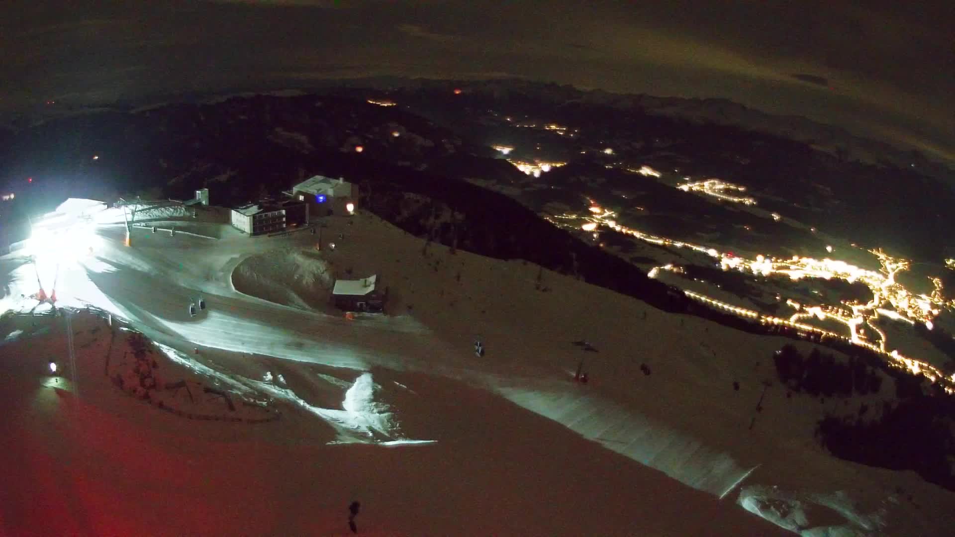 Smučišče Kronplatz – vrh | pogled na Bruneck