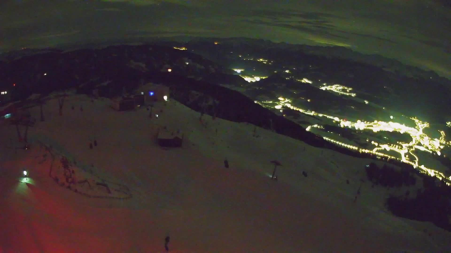 Station de ski Kronplatz sommet | vue sur Brunico