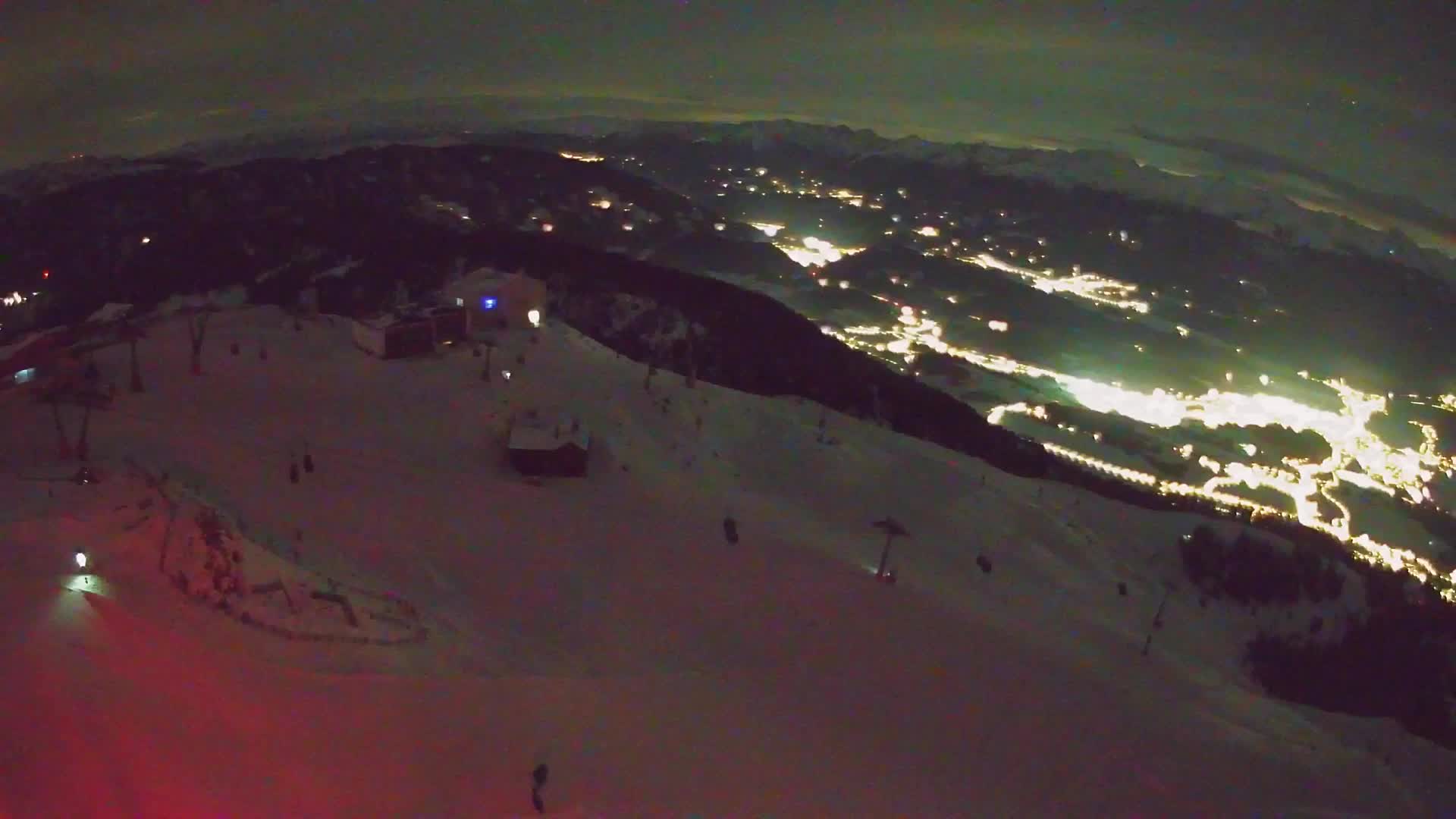 Stazione sciistica di Plan de Corones | vista su Brunico
