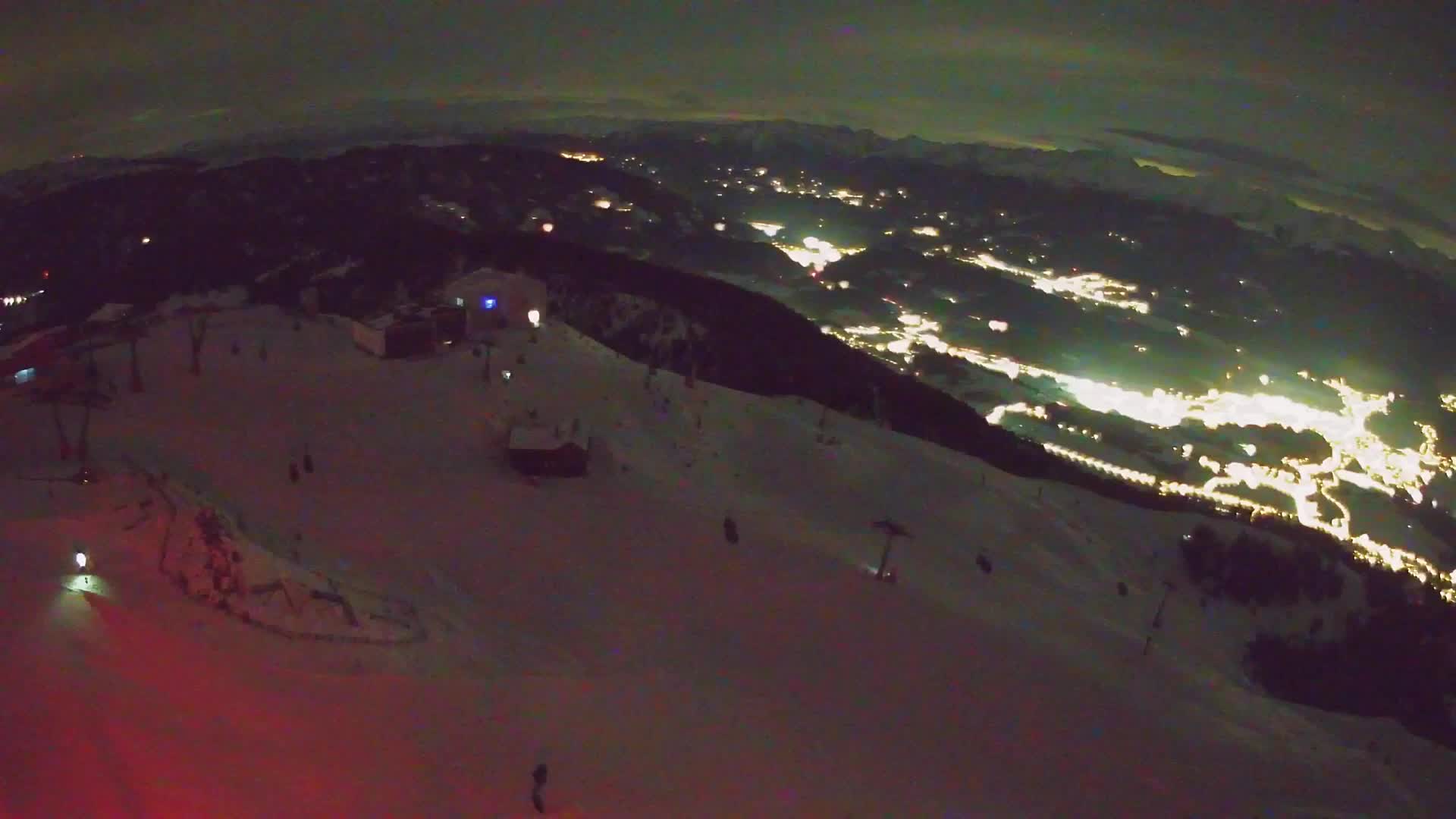 Skigebiet Kronplatz Gipfel | Blick auf Bruneck