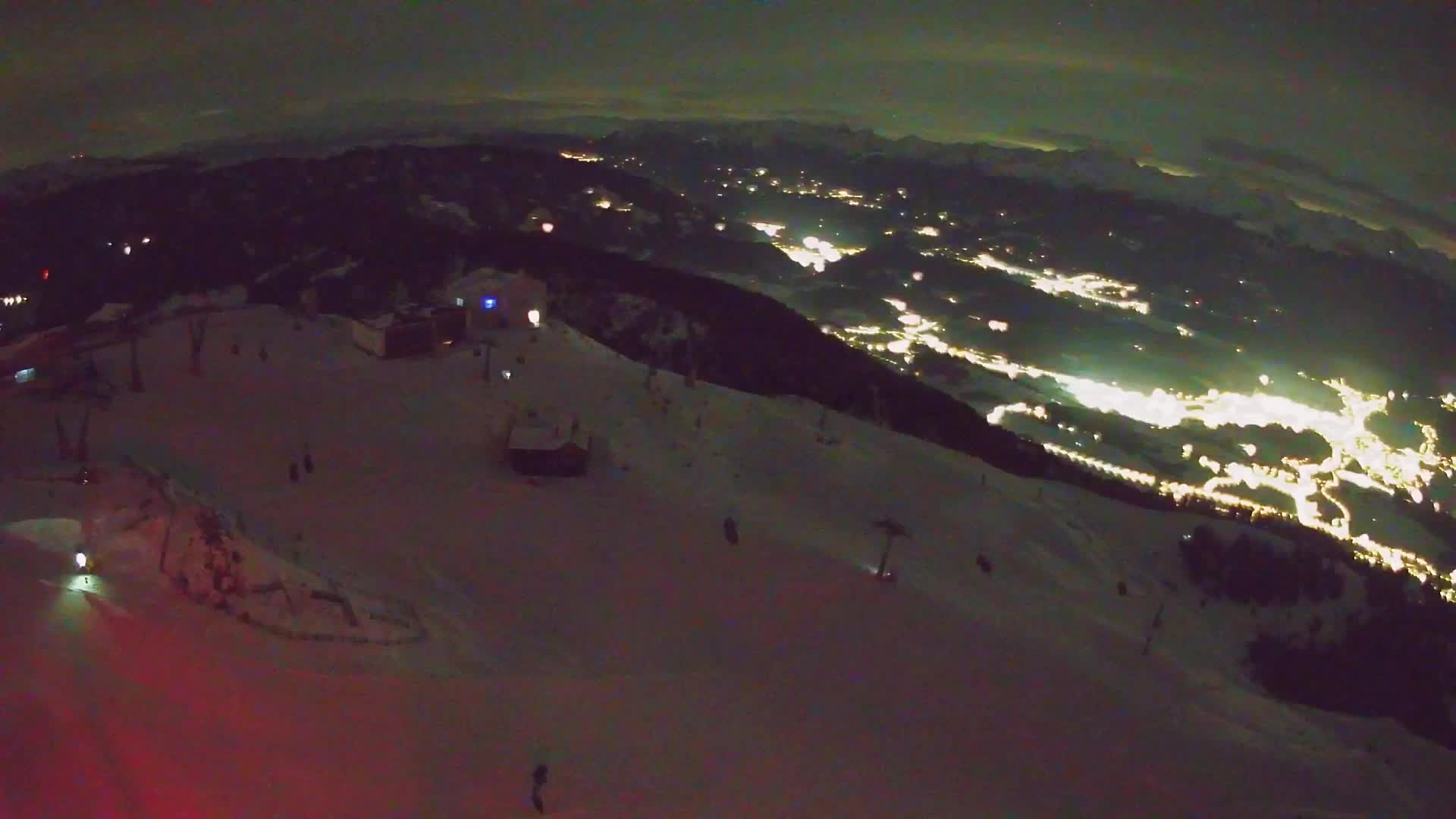 Kronplatz peak Ski resort | view to Bruneck