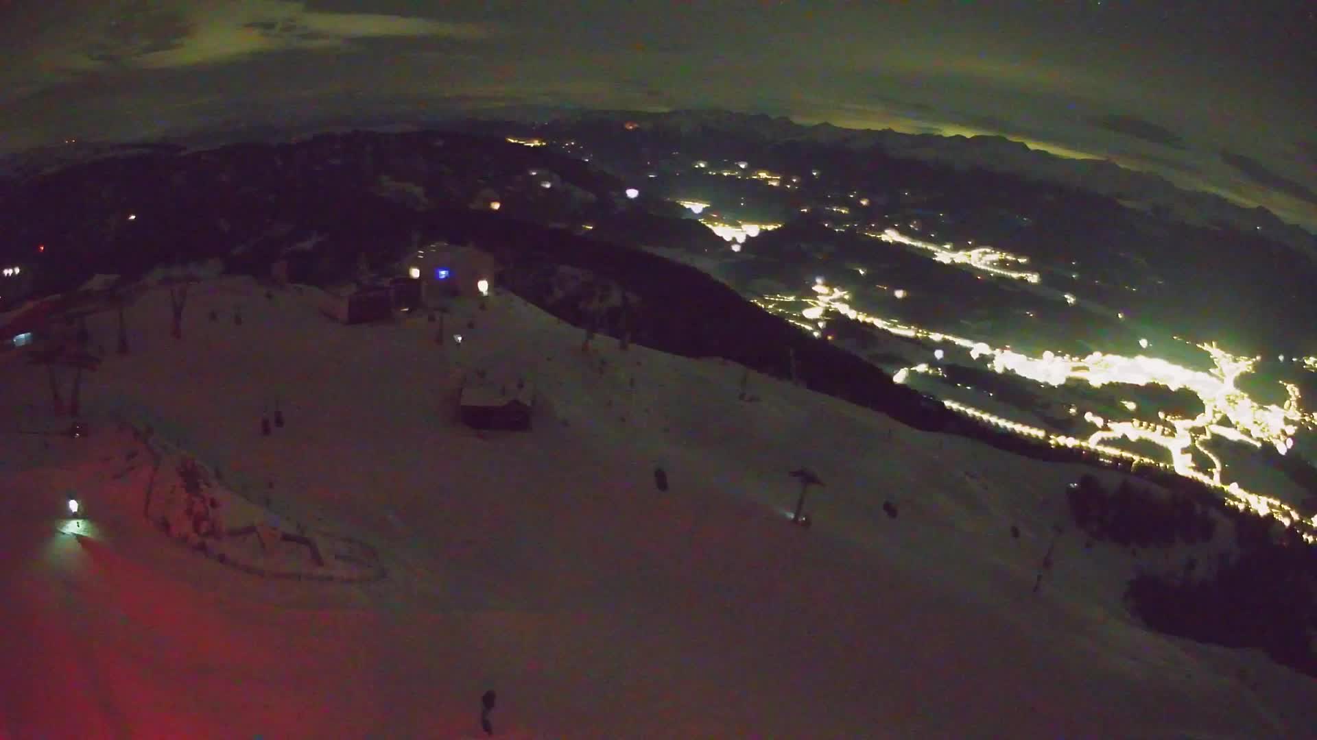 Skigebiet Kronplatz Gipfel | Blick auf Bruneck