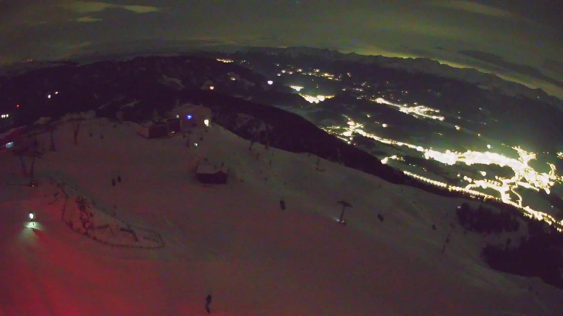 Skigebiet Kronplatz Gipfel | Blick auf Bruneck
