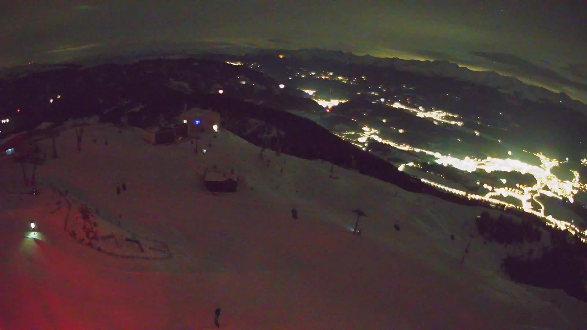 Smučišče Kronplatz – vrh | pogled na Bruneck