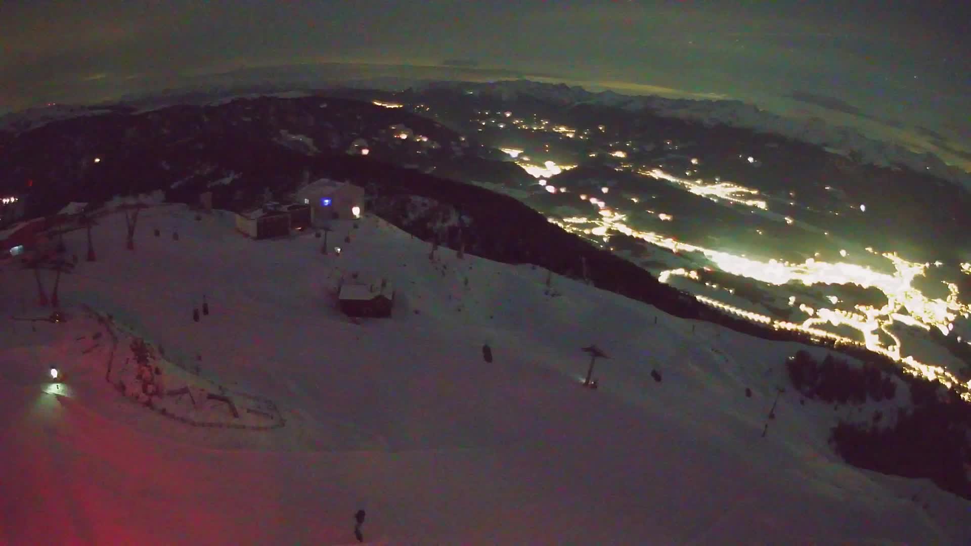 Smučišče Kronplatz – vrh | pogled na Bruneck