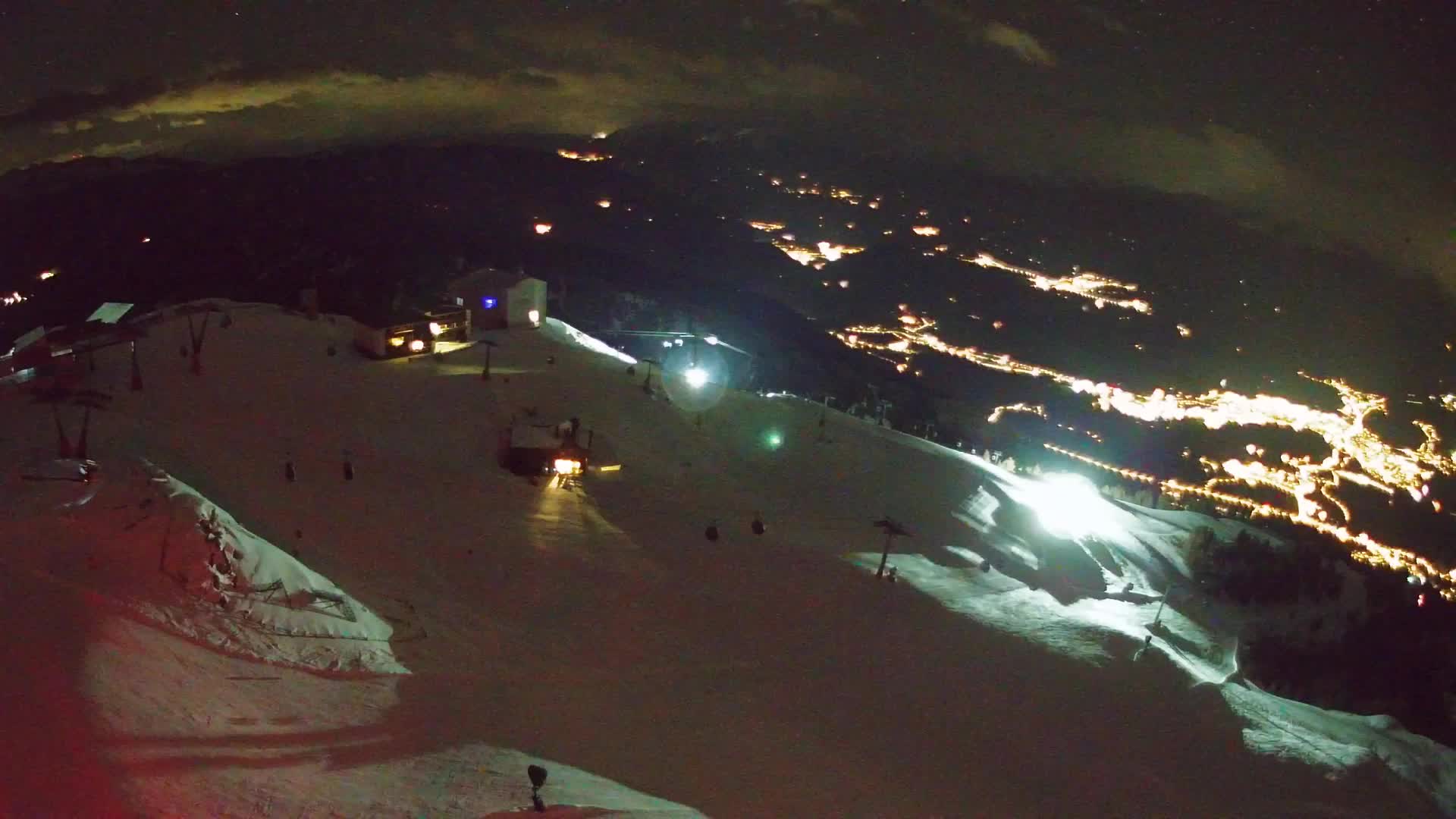 Stazione sciistica di Plan de Corones | vista su Brunico