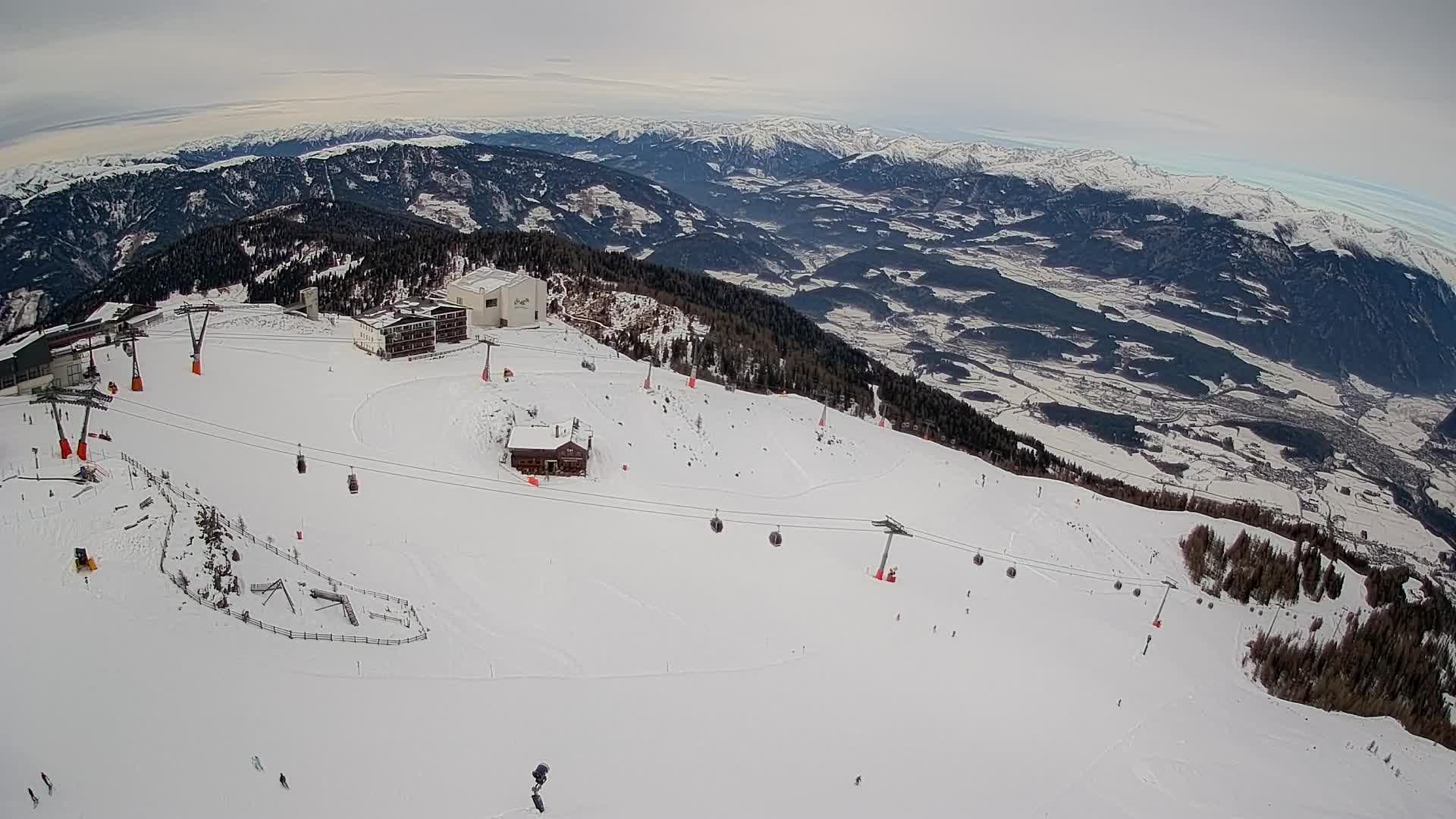 Skijalište Kronplatz – vrh | pogled na Bruneck