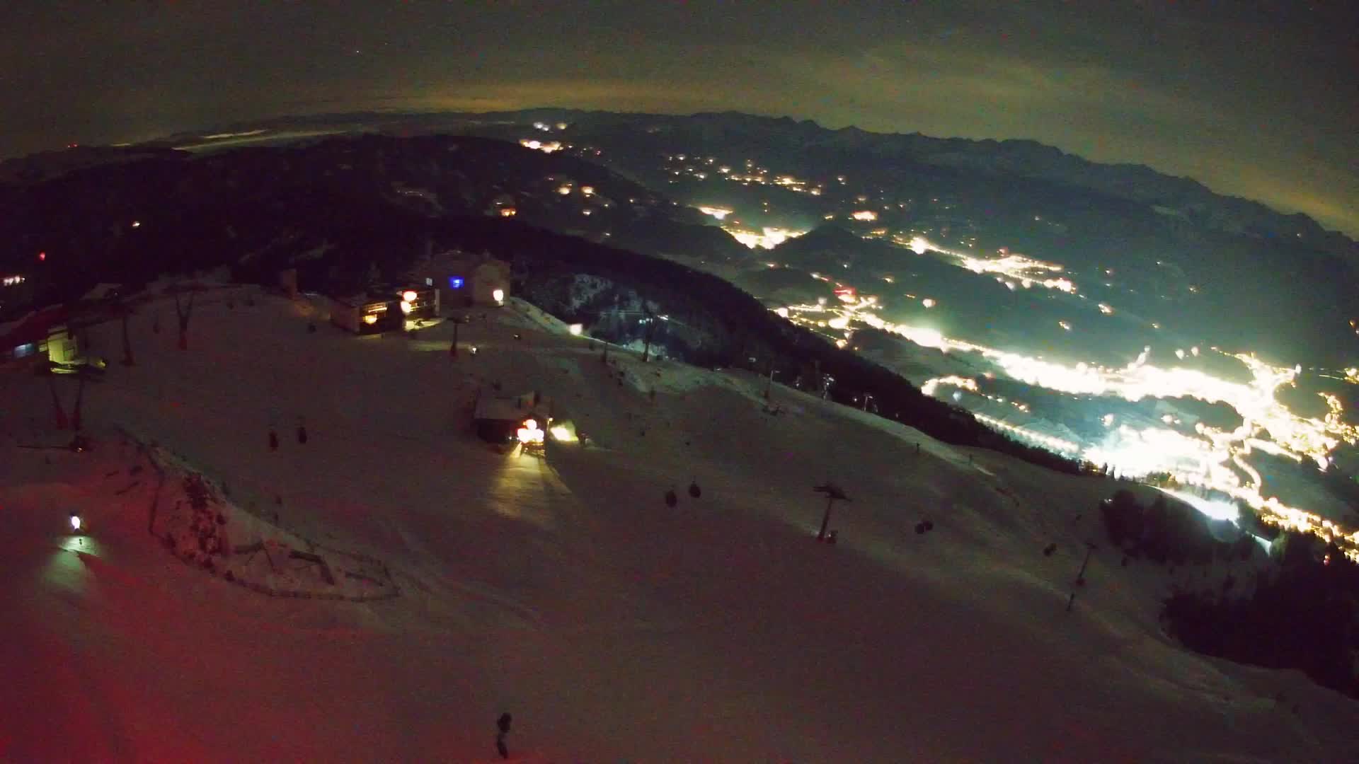 Smučišče Kronplatz – vrh | pogled na Bruneck