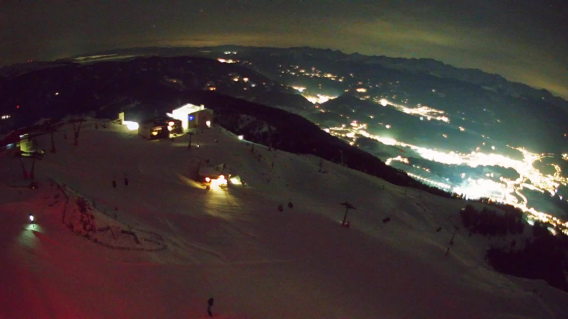 Kronplatz peak Ski resort | view to Bruneck
