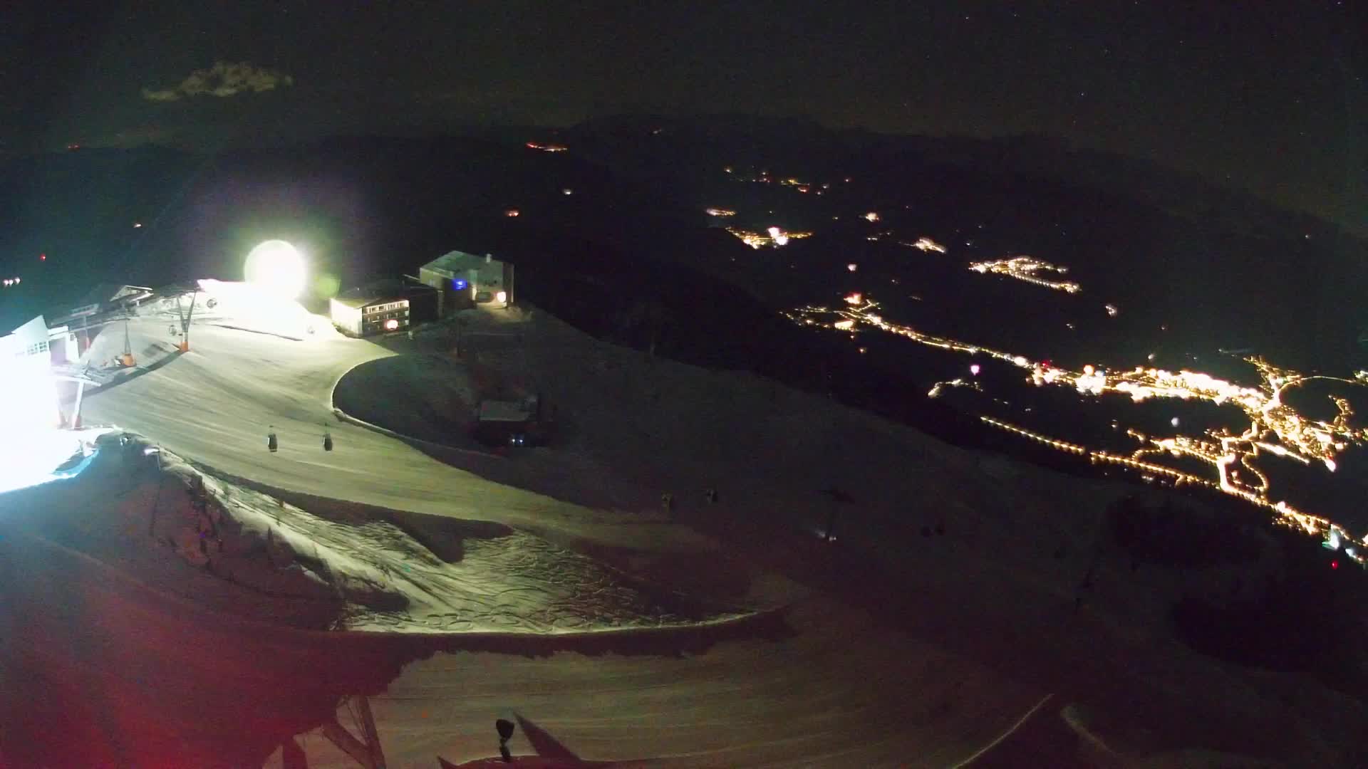 Kronplatz peak Ski resort | view to Bruneck