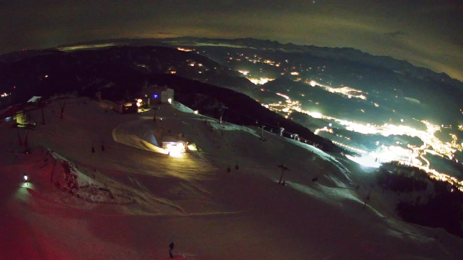 Smučišče Kronplatz – vrh | pogled na Bruneck