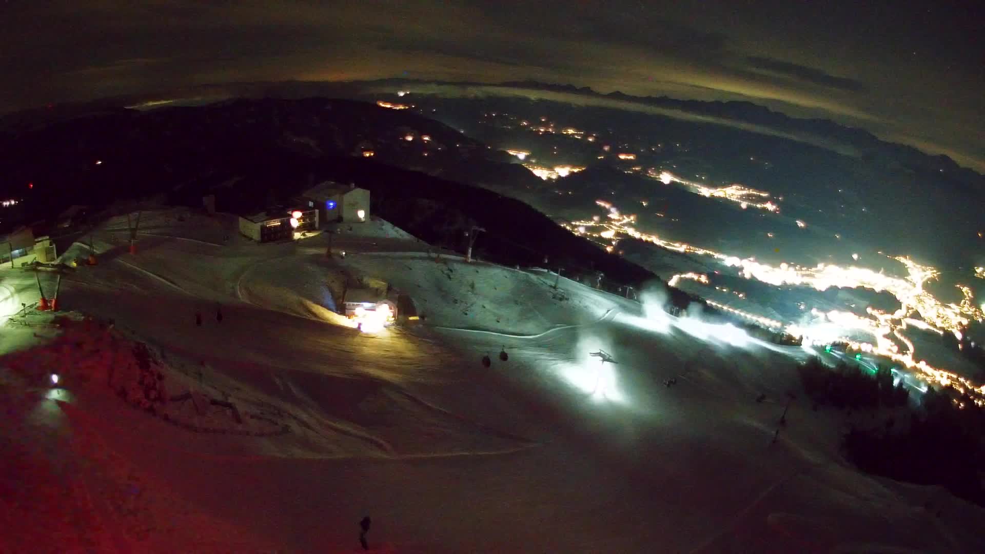 Stazione sciistica di Plan de Corones | vista su Brunico