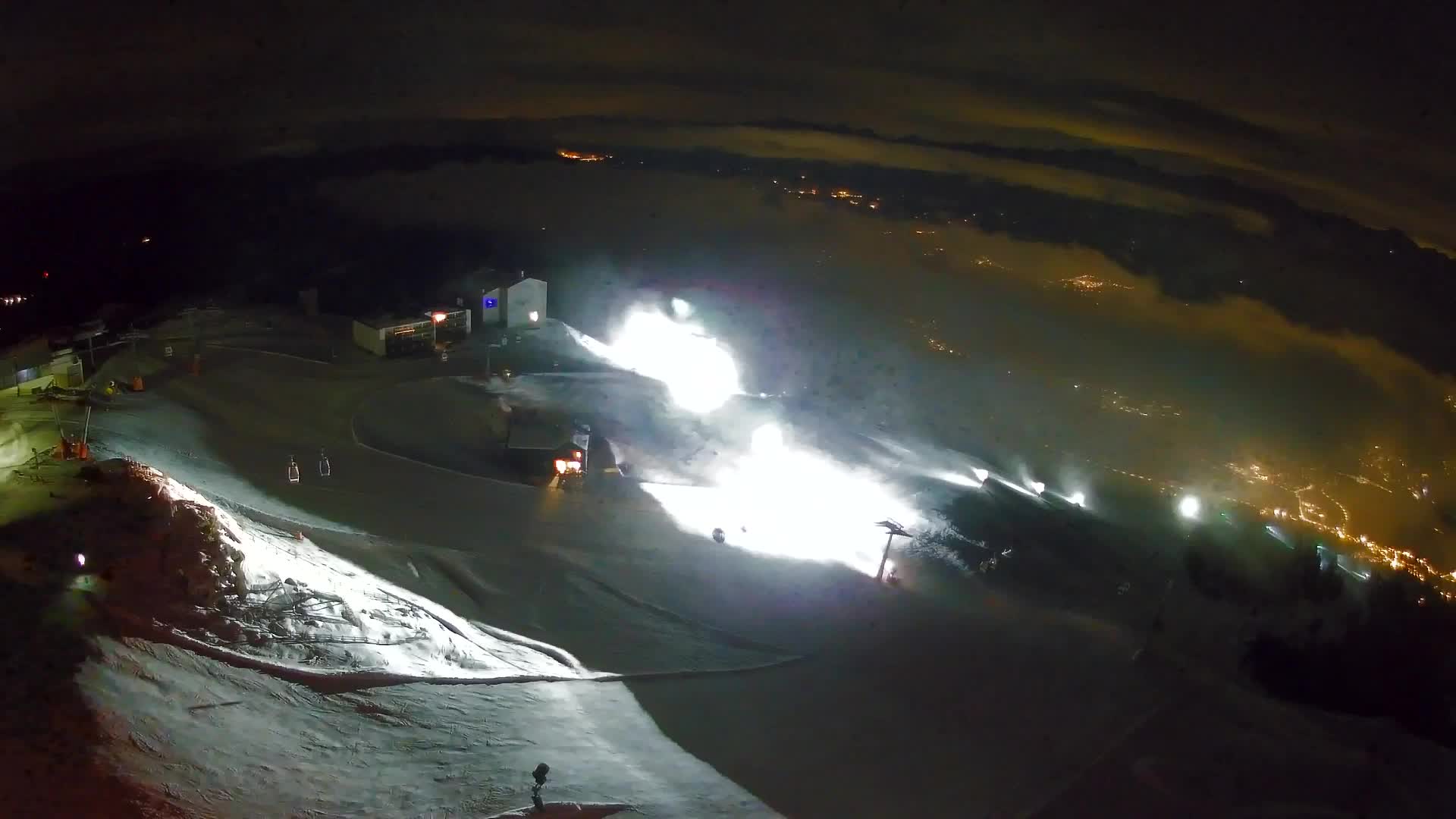 Skigebiet Kronplatz Gipfel | Blick auf Bruneck