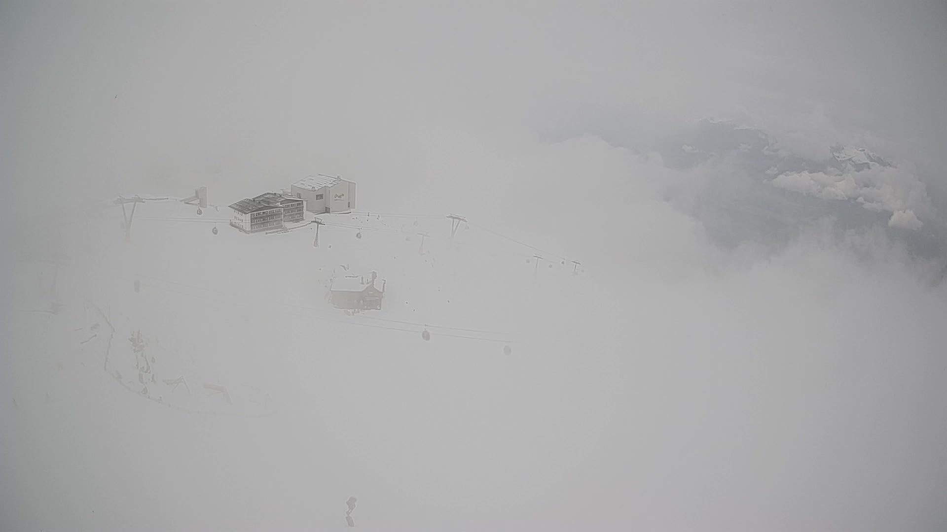 Station de ski Kronplatz sommet | vue sur Brunico