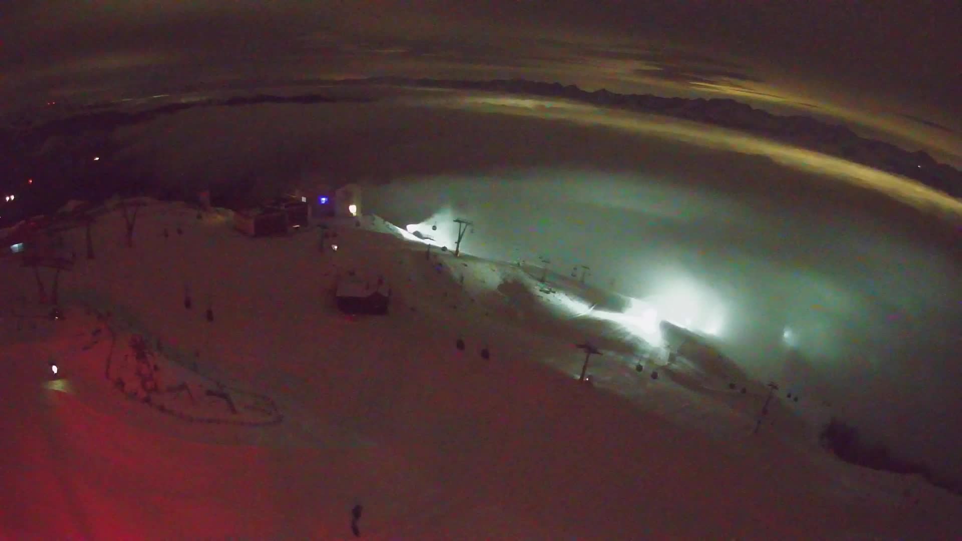 Kronplatz peak Ski resort | view to Bruneck