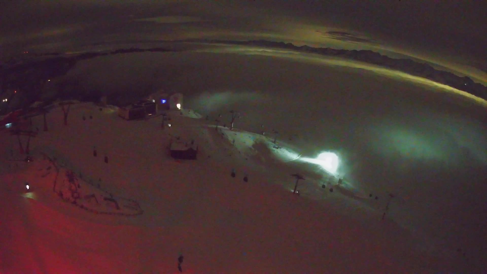 Kronplatz peak Ski resort | view to Bruneck