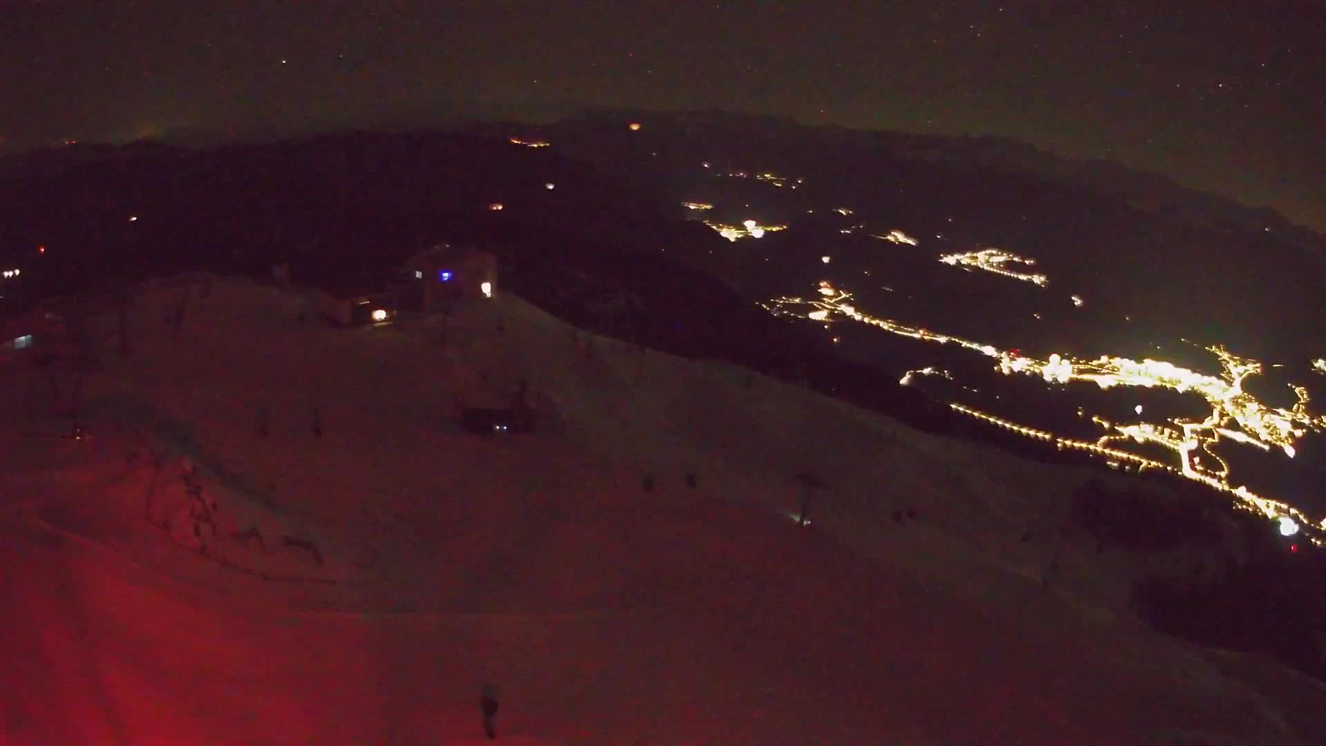 Skigebiet Kronplatz Gipfel | Blick auf Bruneck