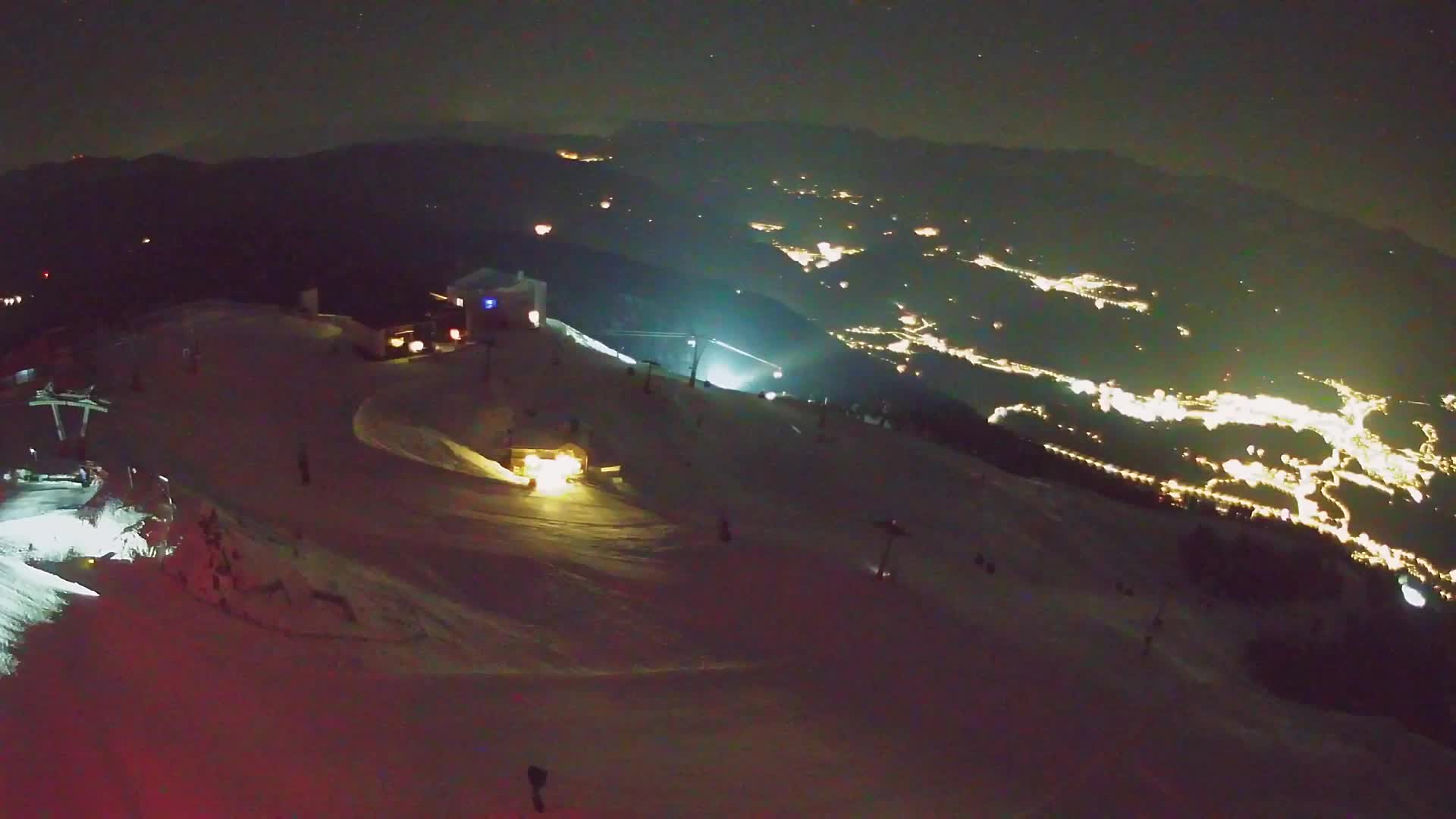 Stazione sciistica di Plan de Corones | vista su Brunico