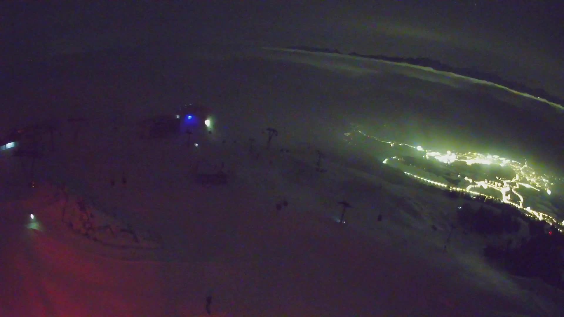 Kronplatz peak Ski resort | view to Bruneck