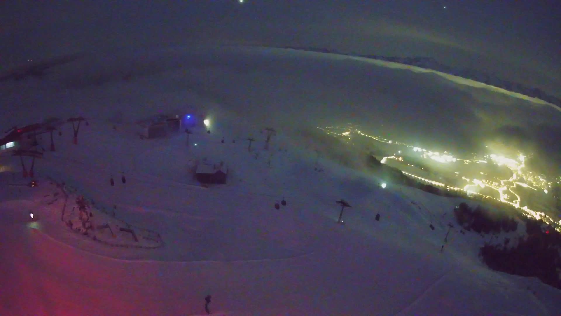 Stazione sciistica di Plan de Corones | vista su Brunico