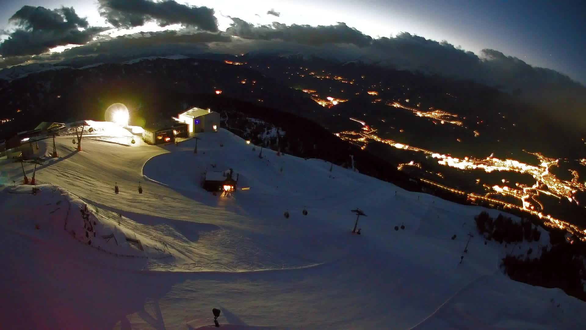 Smučišče Kronplatz – vrh | pogled na Bruneck