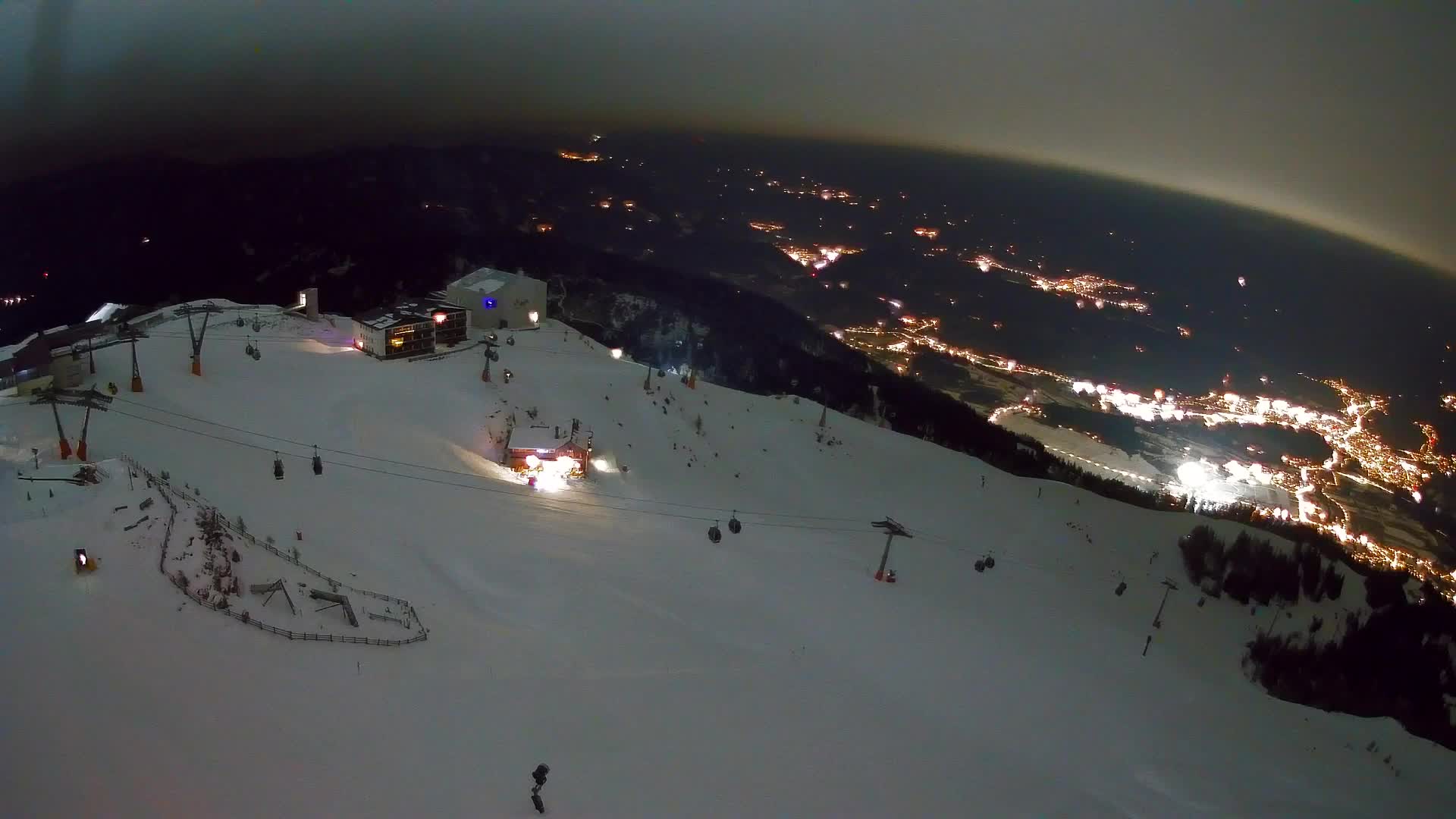 Smučišče Kronplatz – vrh | pogled na Bruneck