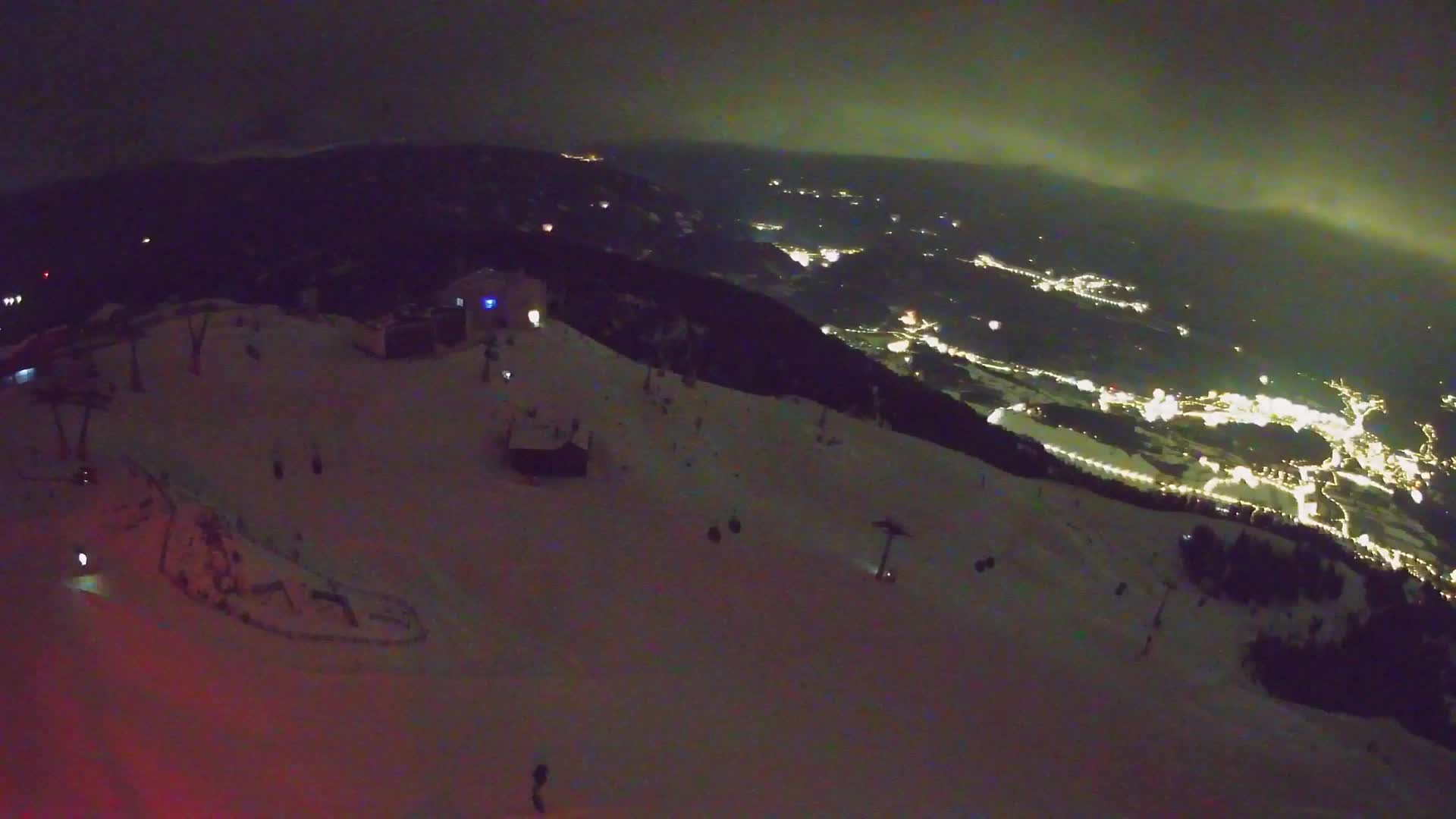Kronplatz peak Ski resort | view to Bruneck