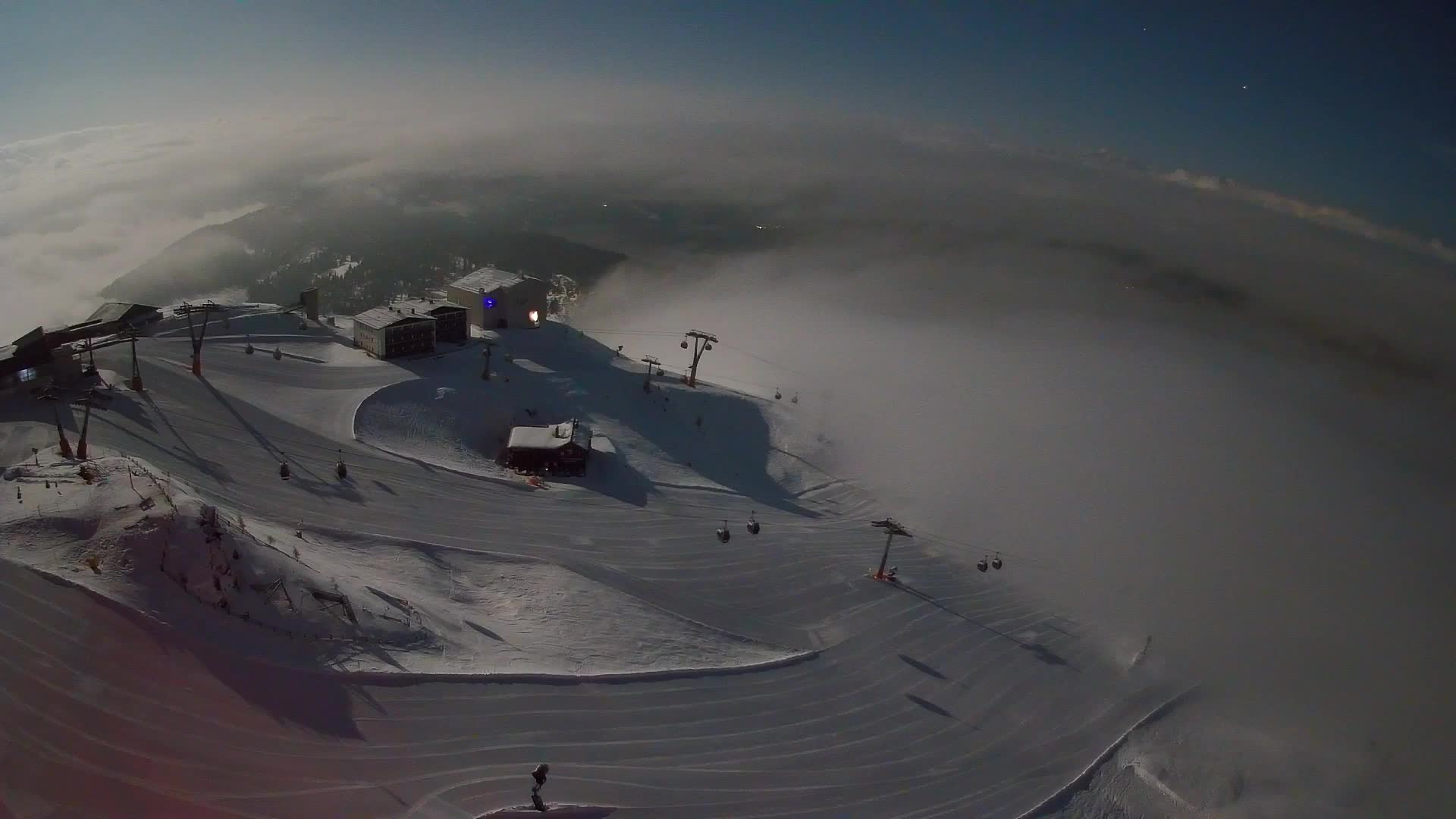 Smučišče Kronplatz – vrh | pogled na Bruneck