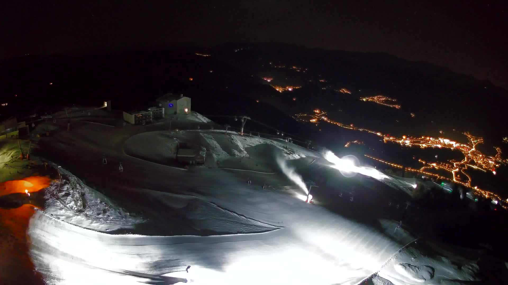 Stazione sciistica di Plan de Corones | vista su Brunico