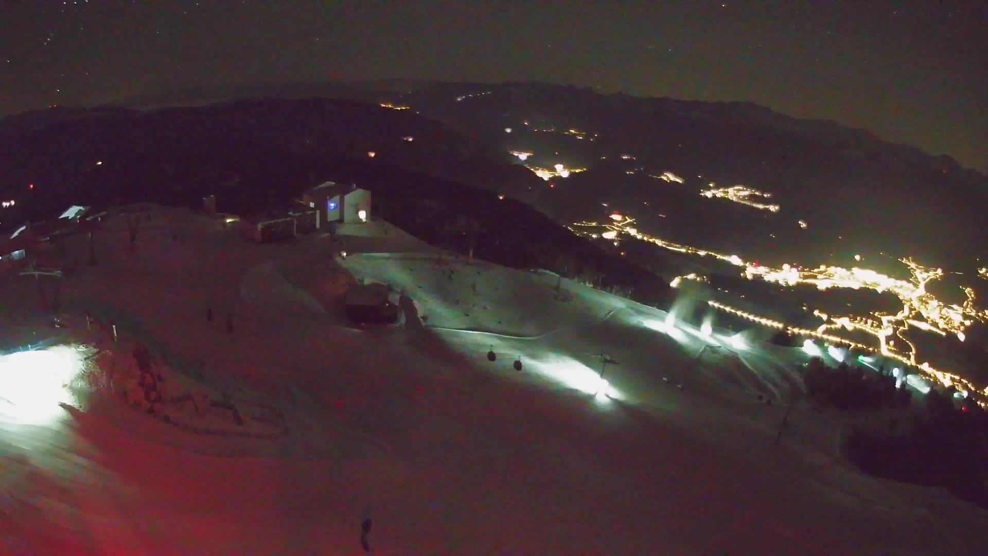 Stazione sciistica di Plan de Corones | vista su Brunico