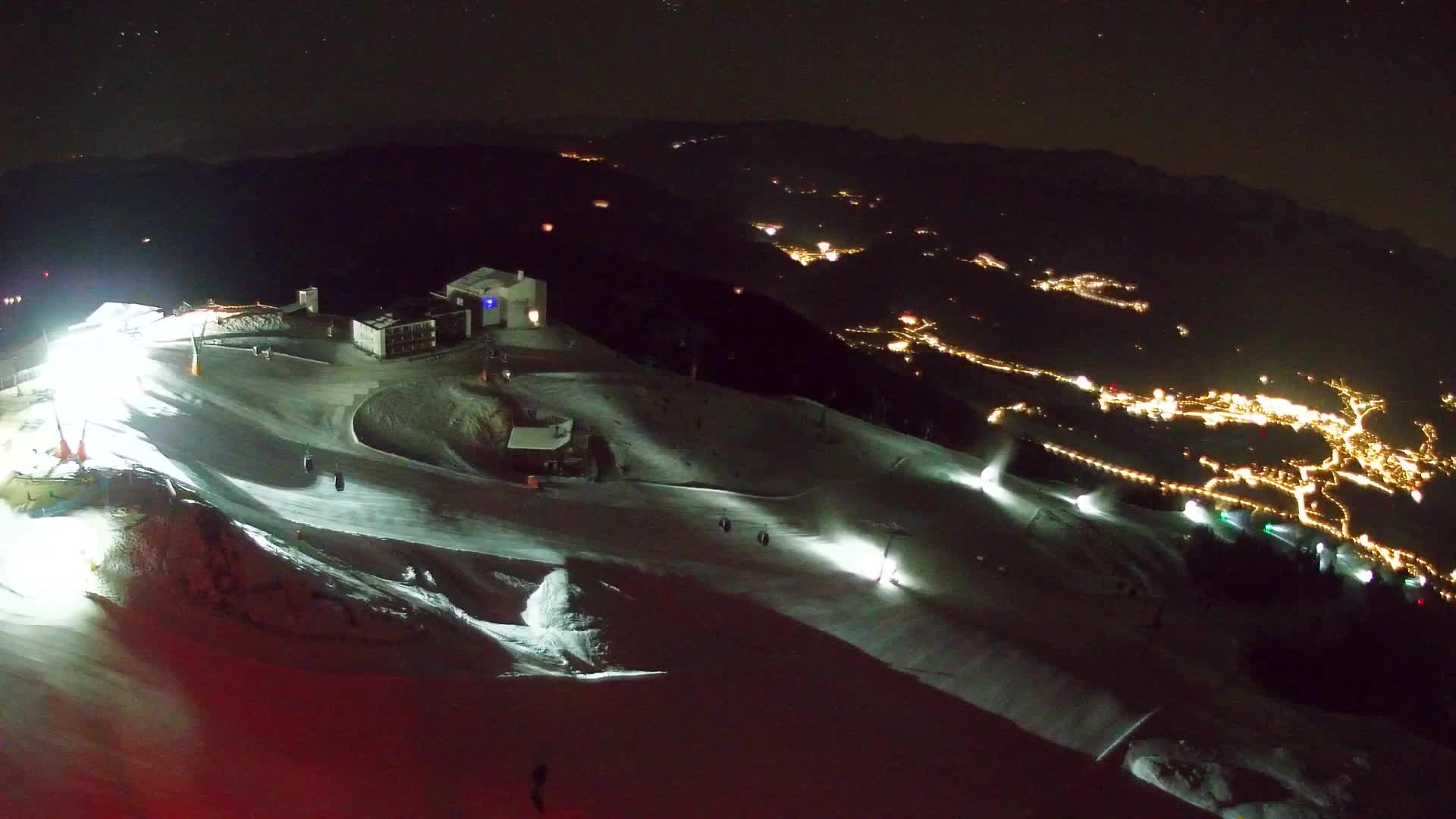 Smučišče Kronplatz – vrh | pogled na Bruneck